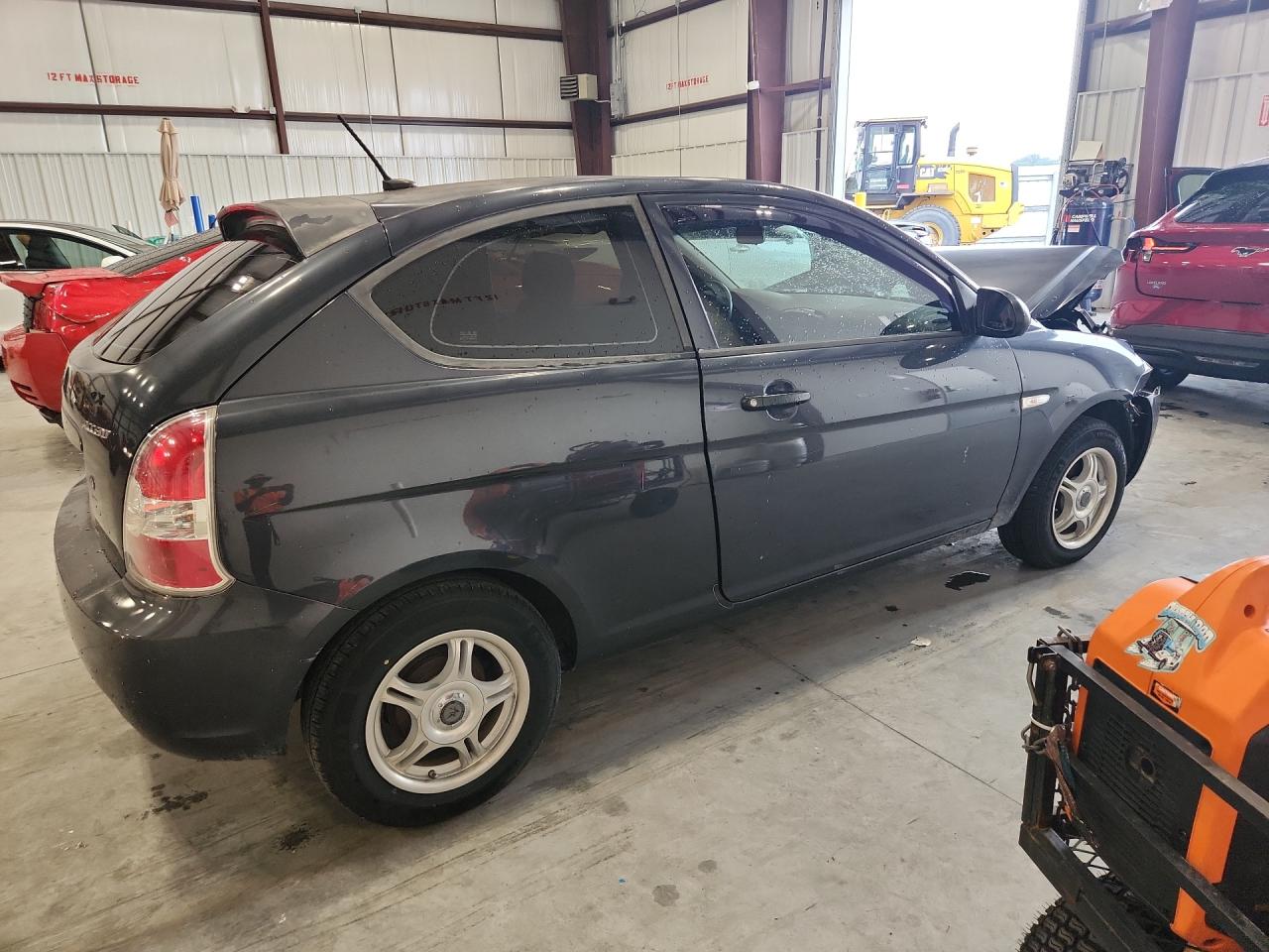 2009 Hyundai Accent Gs Gray vin: KMHCM36C69U118608