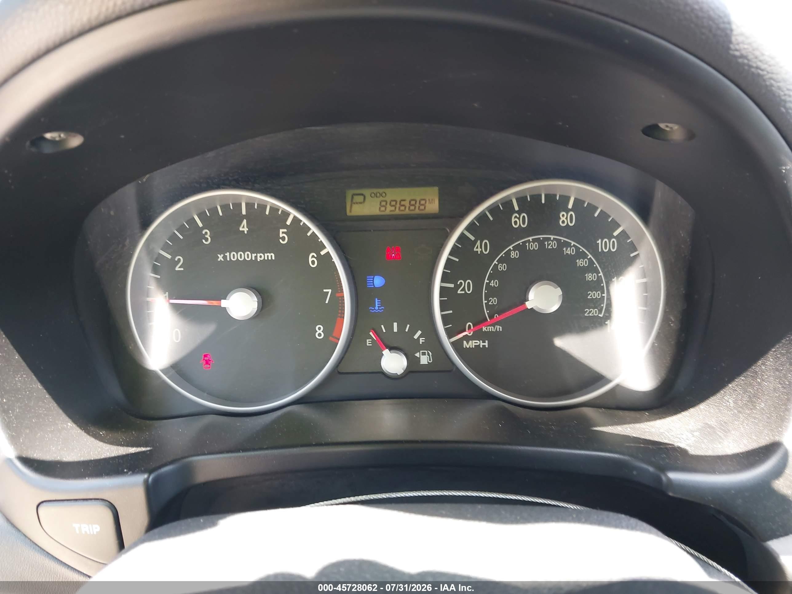 2007 Hyundai Accent Gs Синий vin: KMHCM36C77U036352