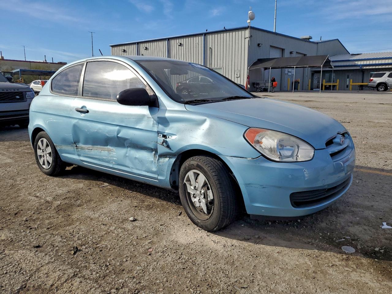 2008 Hyundai Accent Gs Синий vin: KMHCM36C78U081440