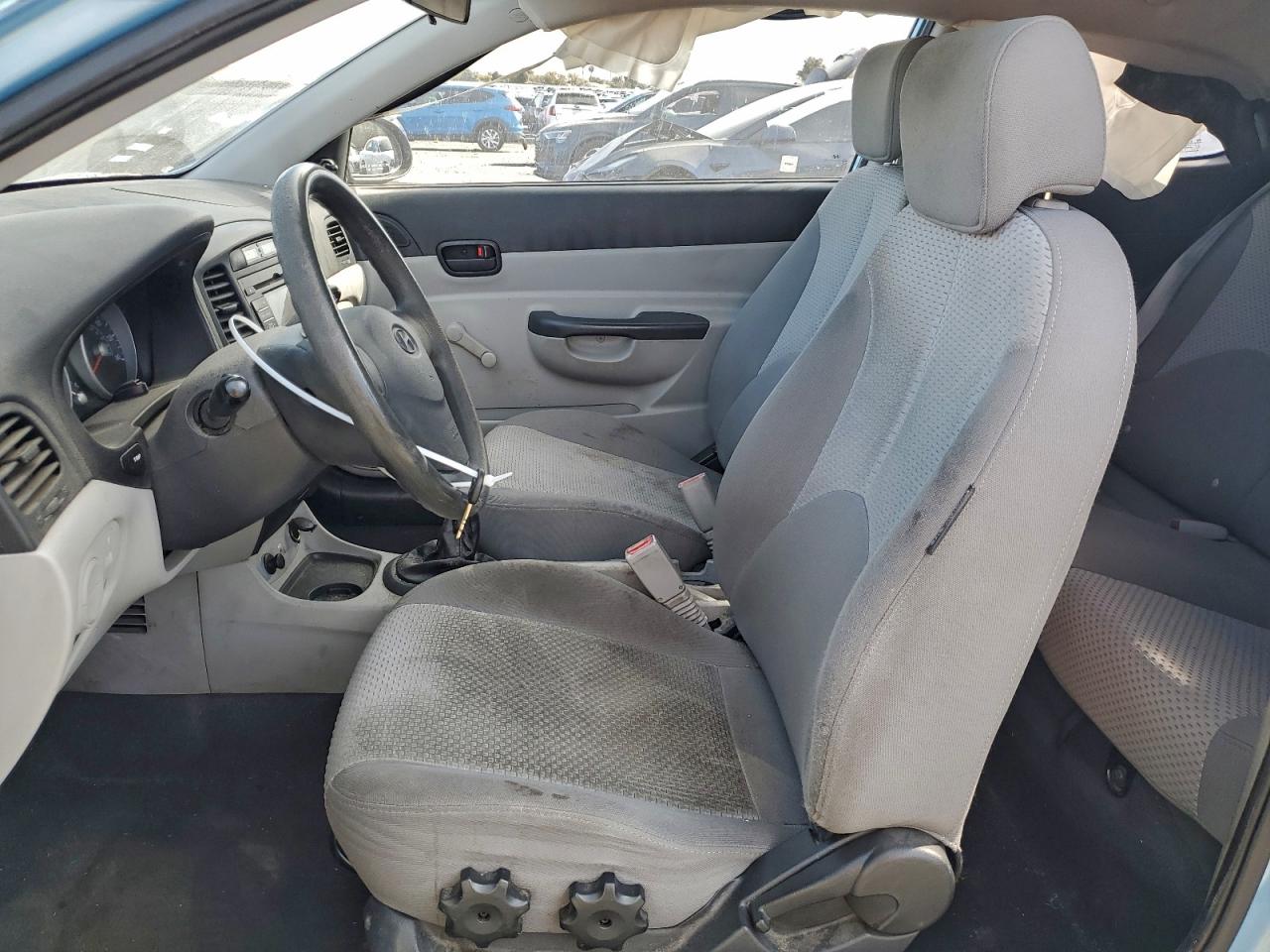 2008 Hyundai Accent Gs Синий vin: KMHCM36C78U081440