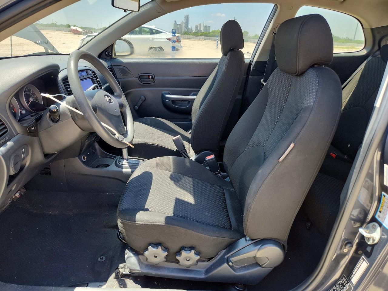 2008 Hyundai Accent Gs Blue vin: KMHCM36C78U091370
