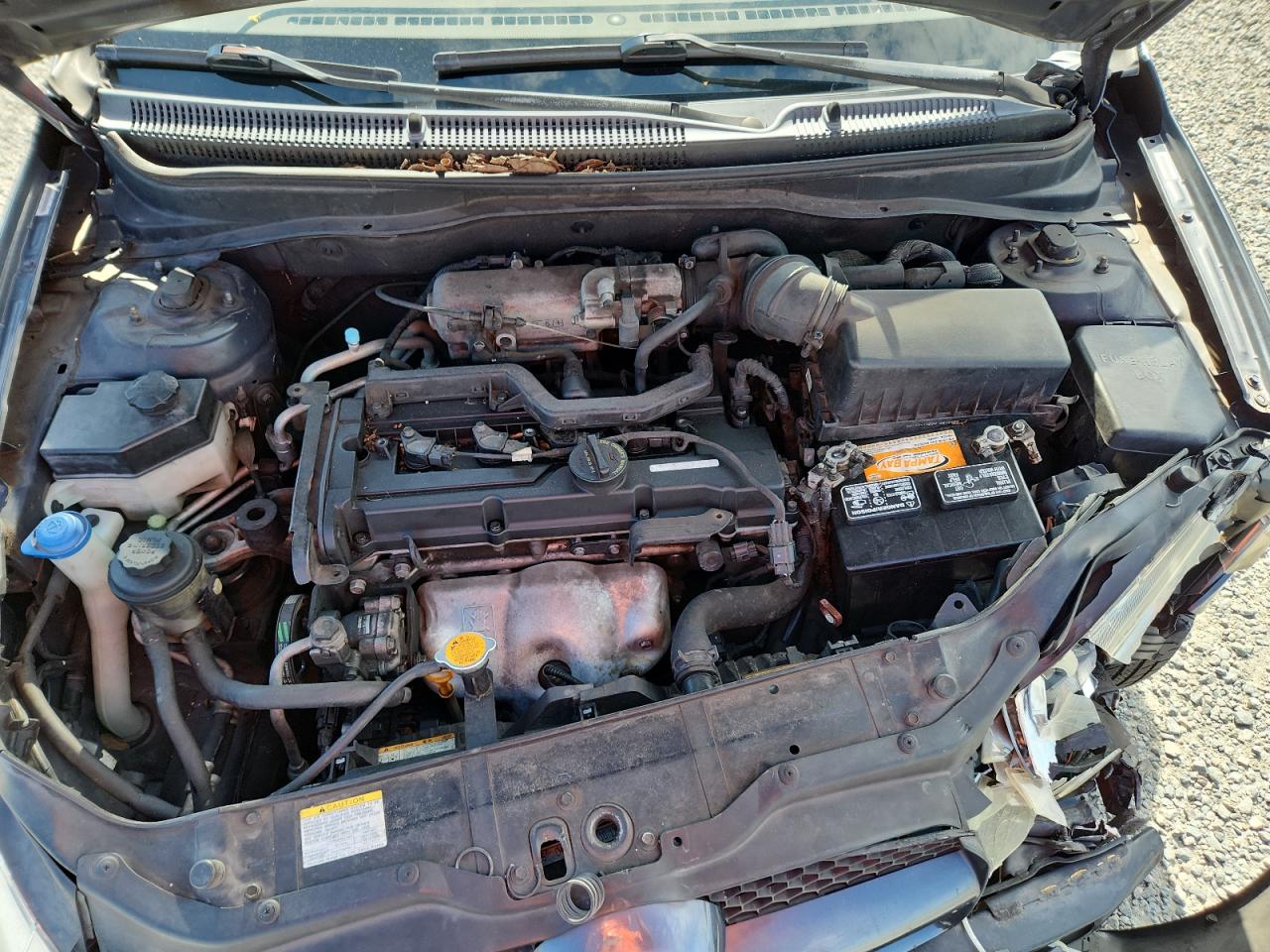 2009 Hyundai Accent Gs Gray vin: KMHCM36C79U130993