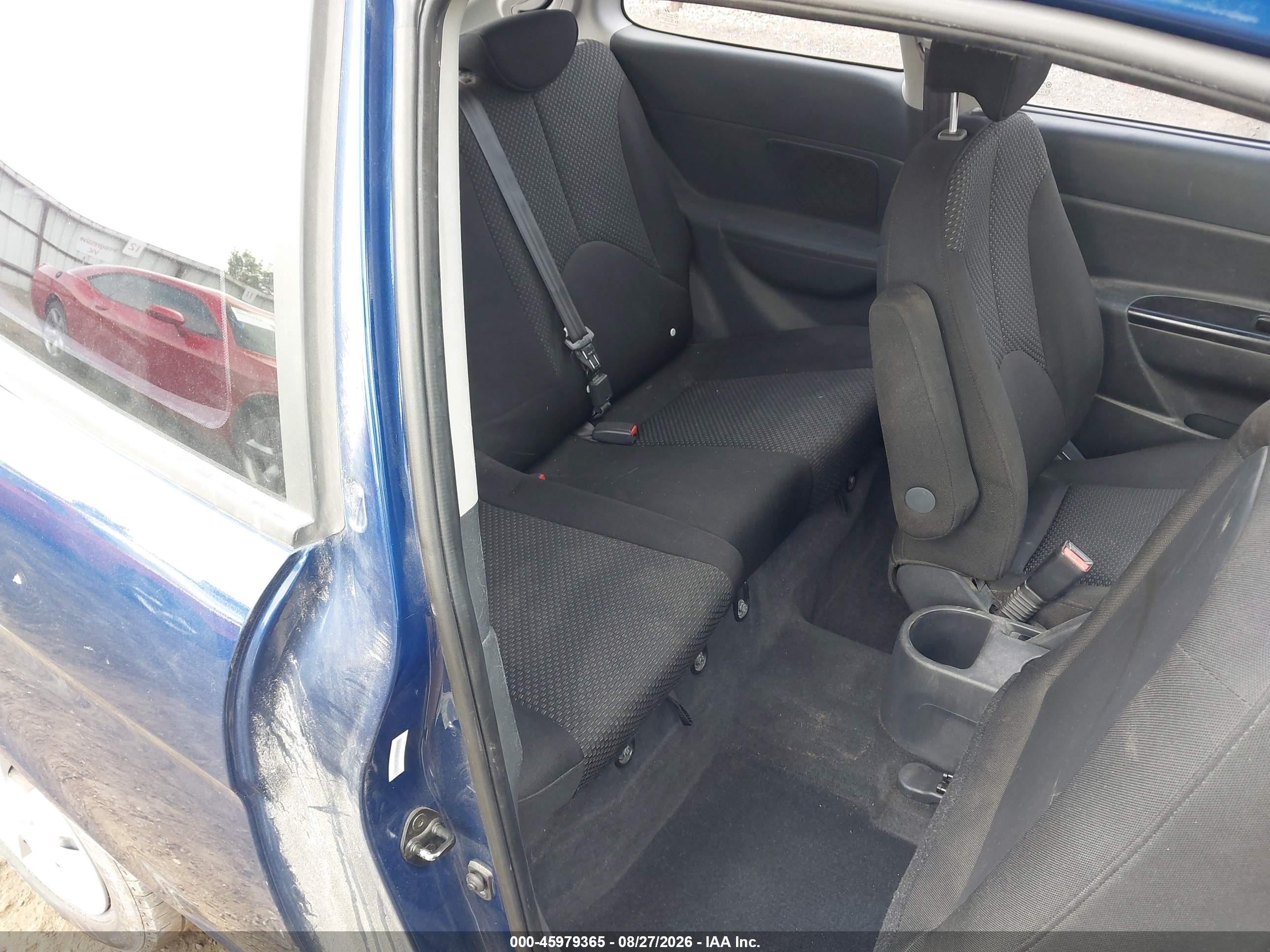 2007 Hyundai Accent Gs Синий vin: KMHCM36C87U015820