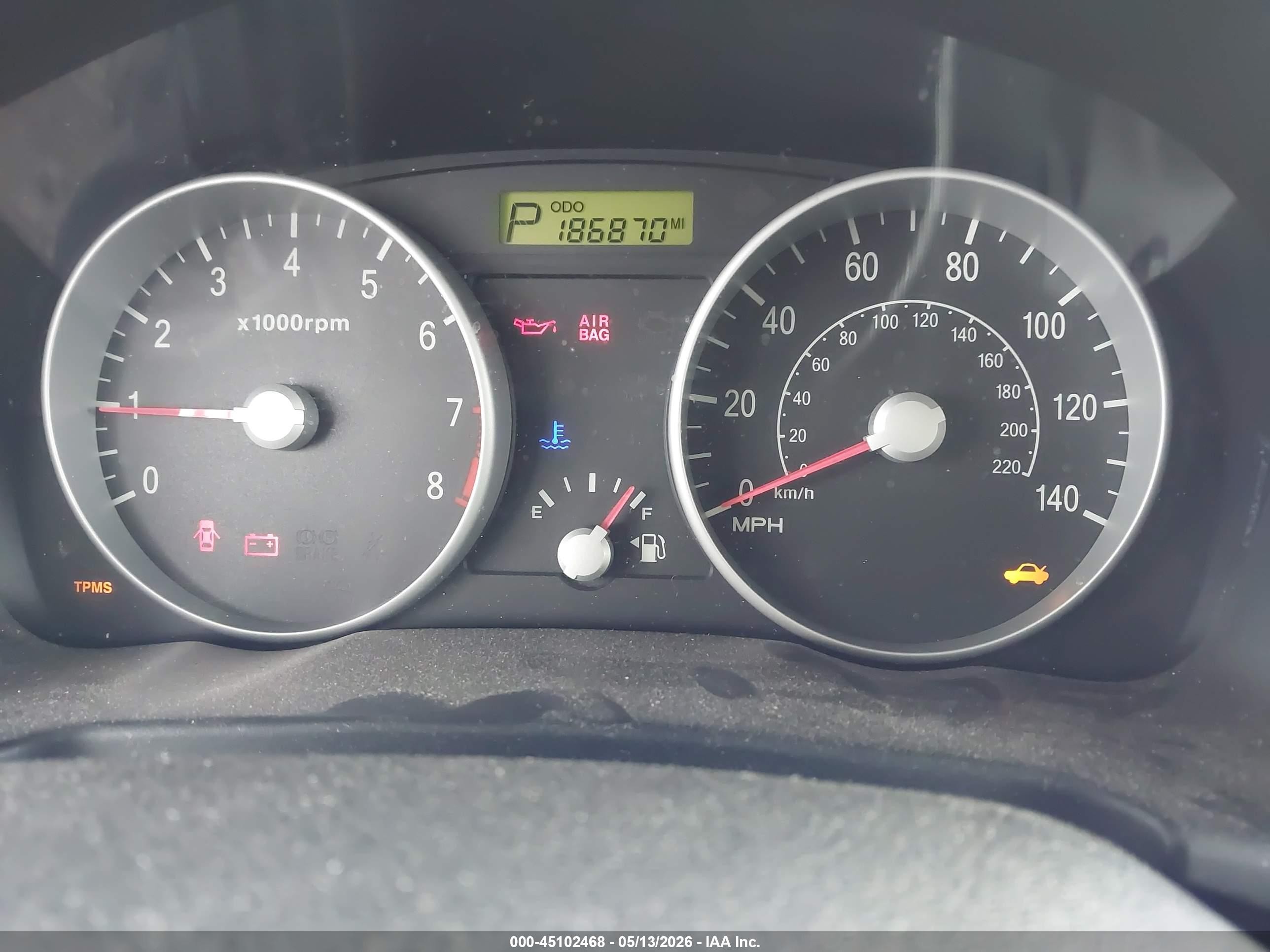 2008 Hyundai Accent Gs Black vin: KMHCM36C88U103204
