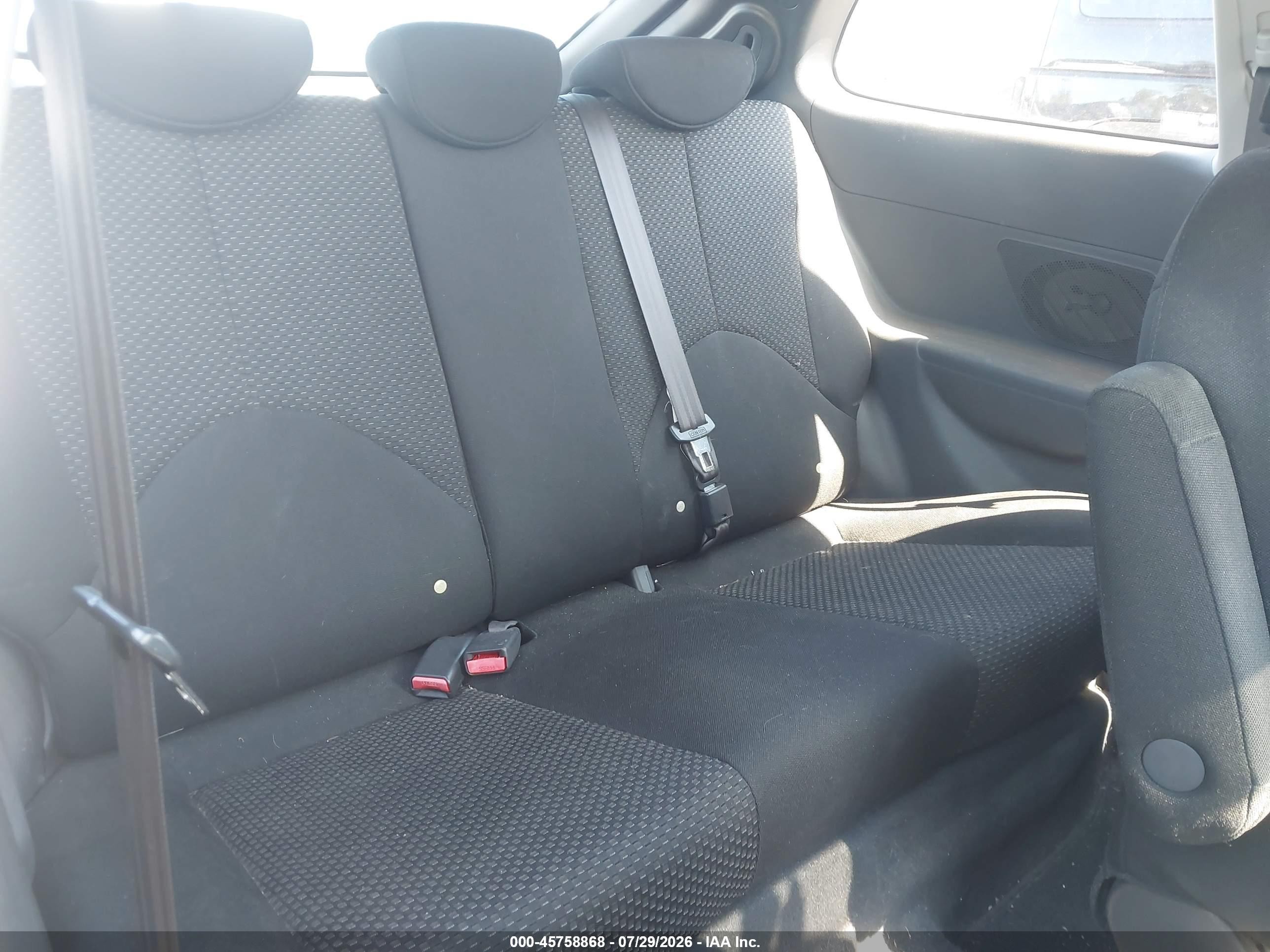 2009 Hyundai Accent Gs Black vin: KMHCM36C89U131277