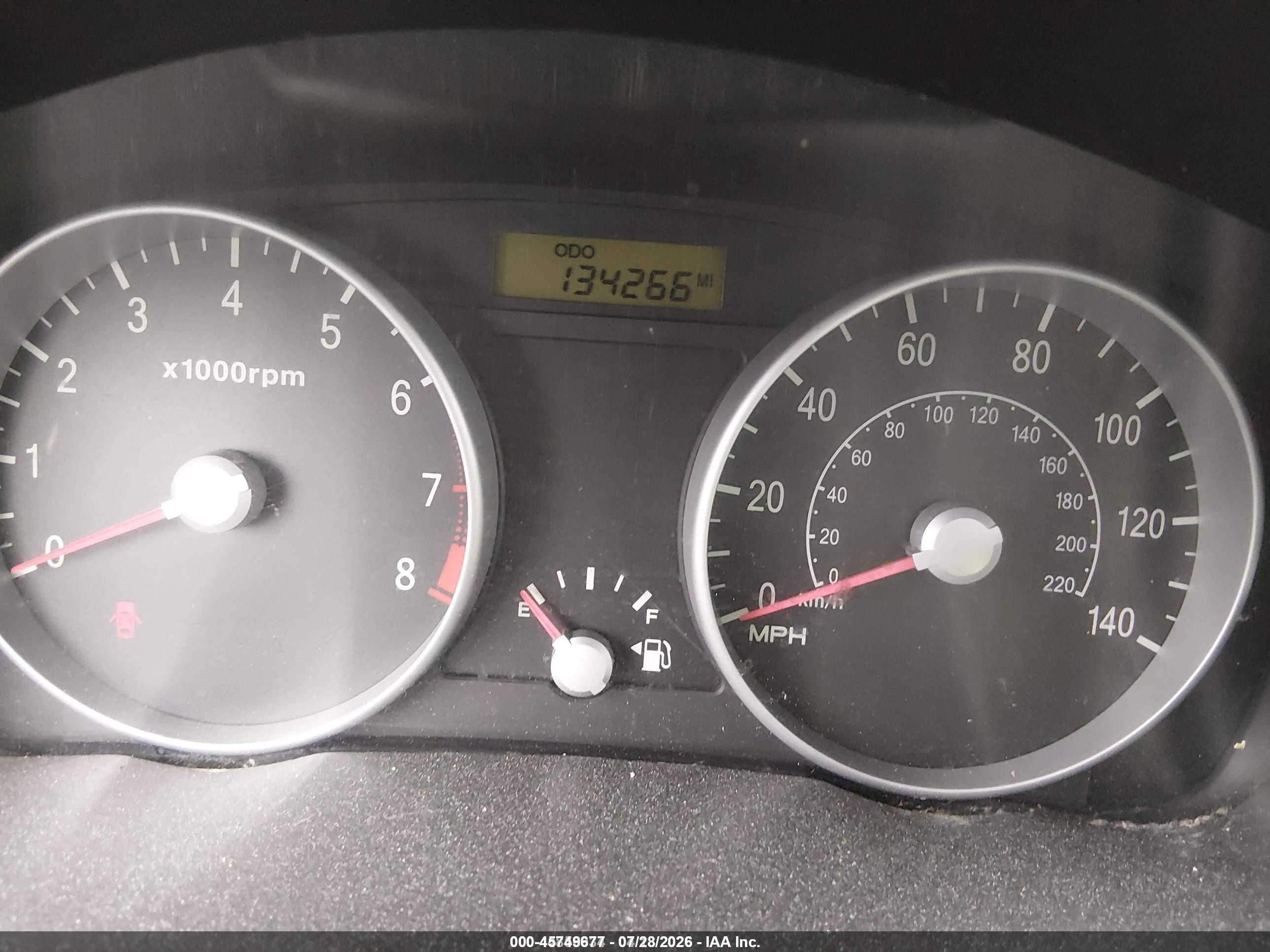 2007 Hyundai Accent Gs Blue vin: KMHCM36C97U016636