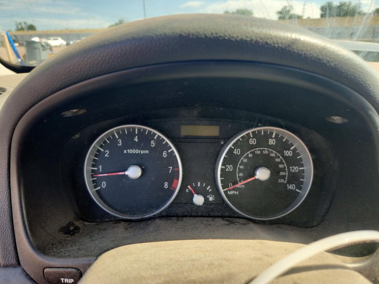 2008 Hyundai Accent Gs Gray vin: KMHCM36C98U060668