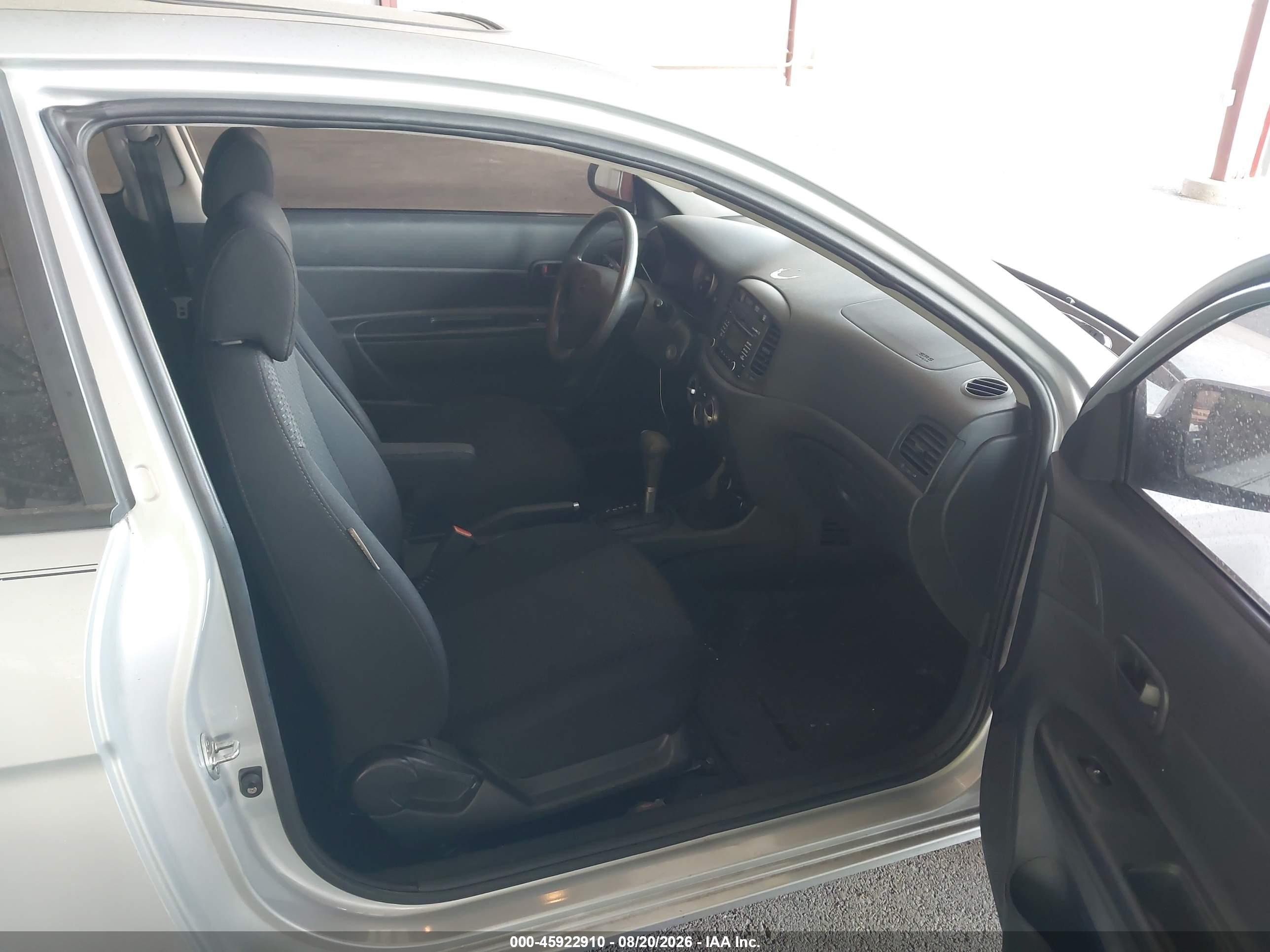 2008 Hyundai Accent Gs Gray vin: KMHCM36C98U079642