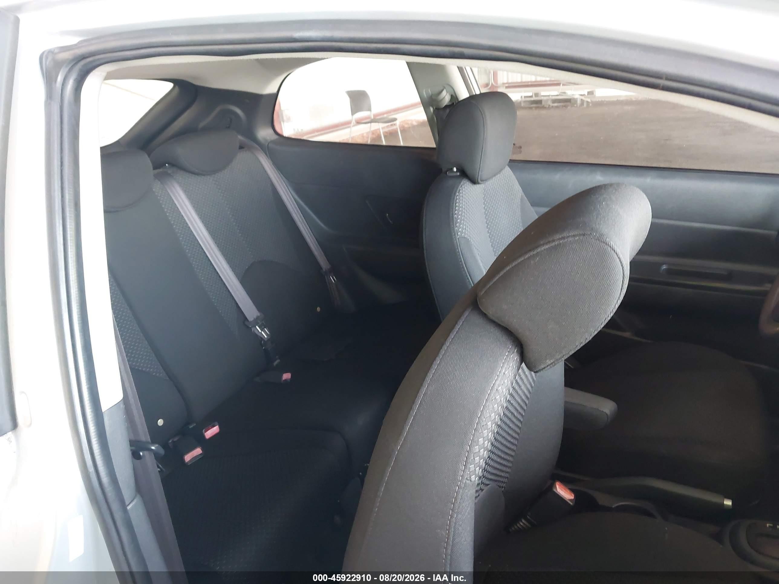 2008 Hyundai Accent Gs Gray vin: KMHCM36C98U079642