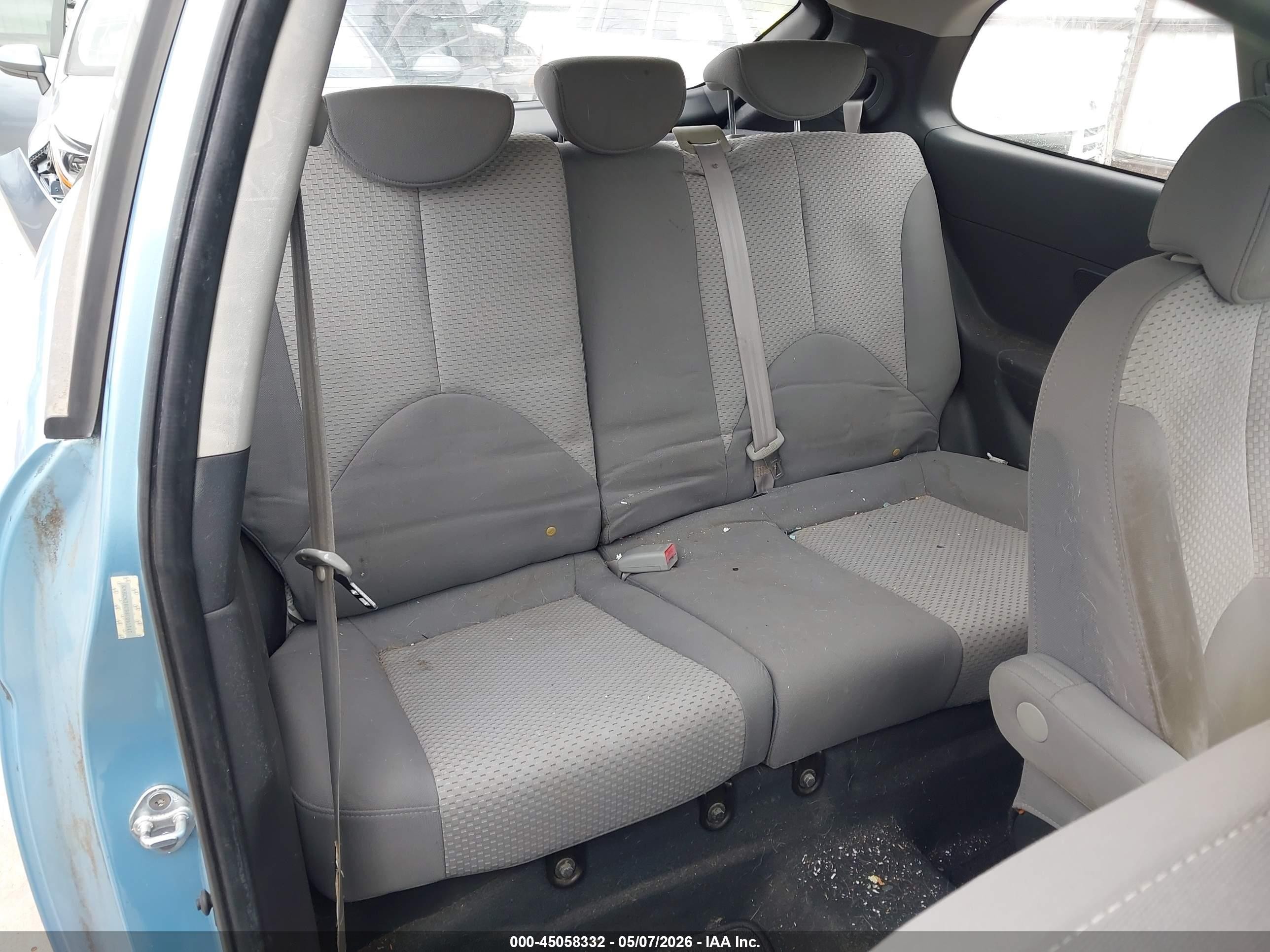 2008 Hyundai Accent Gs Синий vin: KMHCM36C98U091547
