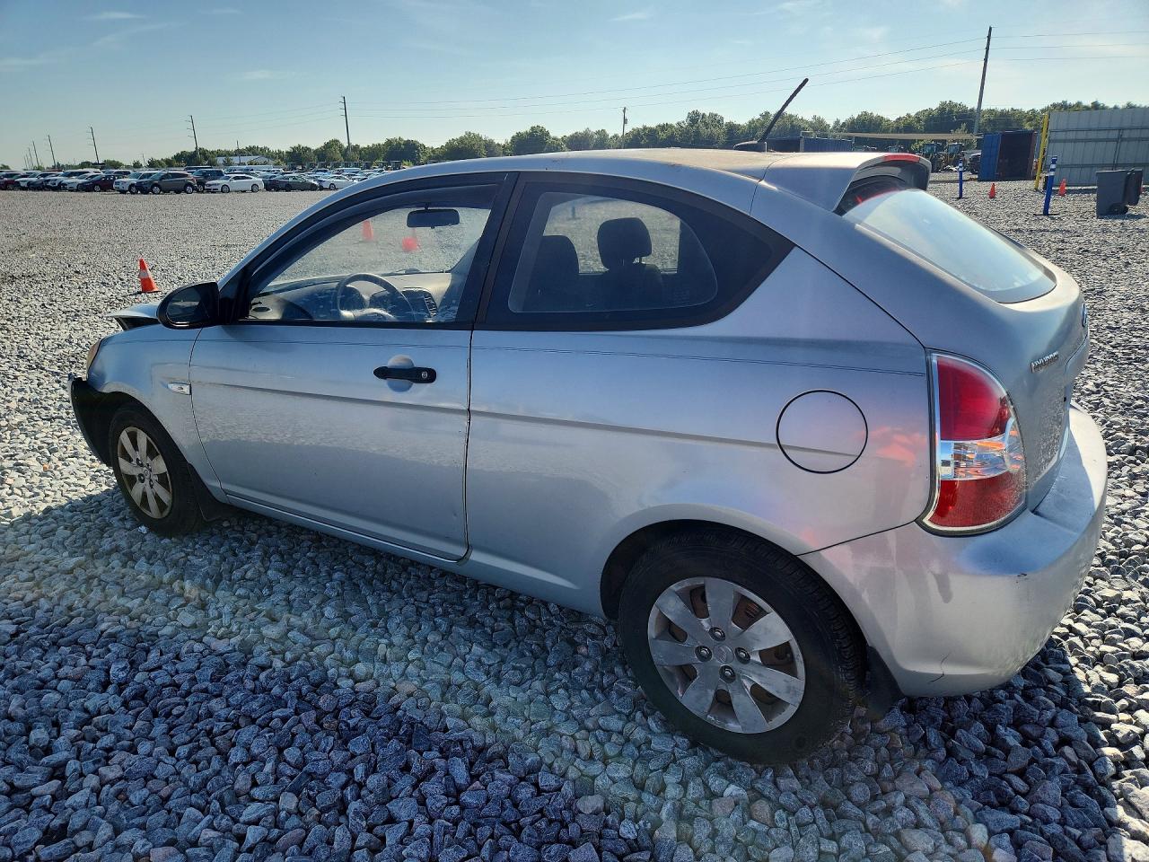 2009 Hyundai Accent Gs Silver vin: KMHCM36C99U121308