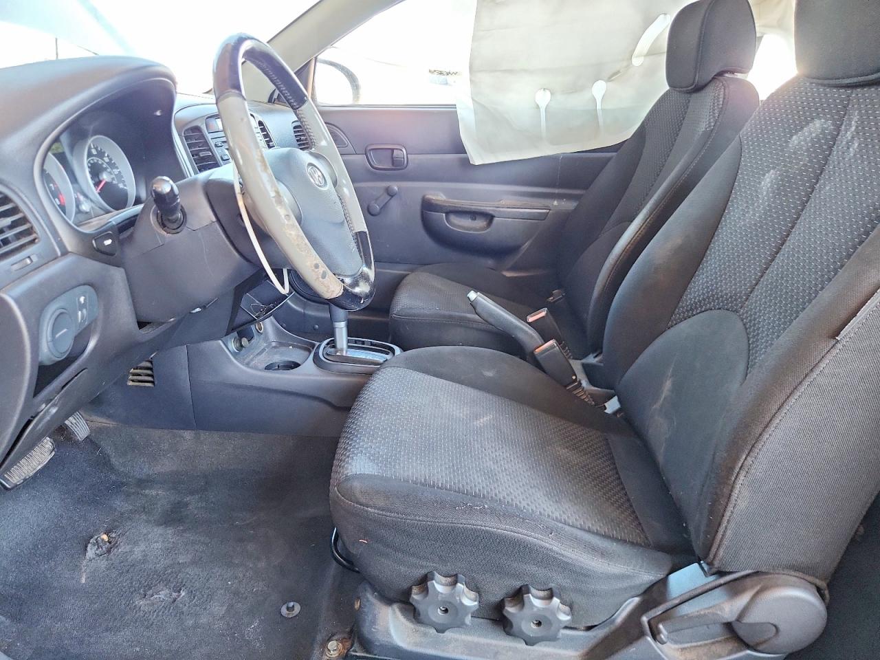 2007 Hyundai Accent Gs Silver vin: KMHCM36CX7U032151