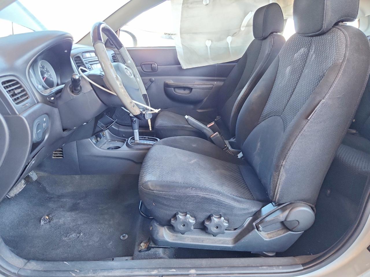 2007 Hyundai Accent Gs Silver vin: KMHCM36CX7U032151