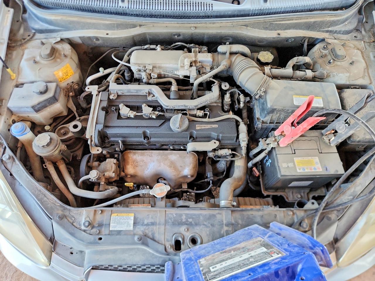 2007 Hyundai Accent Gs Silver vin: KMHCM36CX7U032151