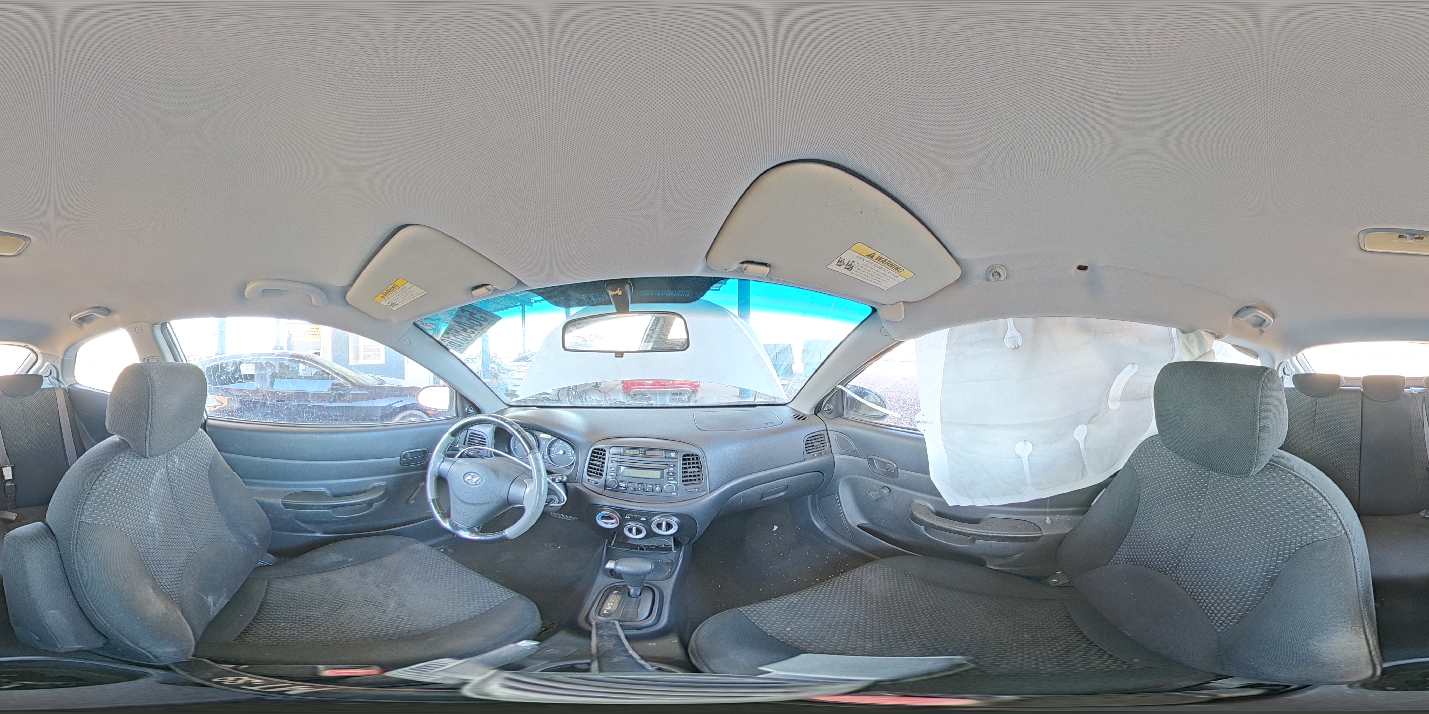 2007 Hyundai Accent Gs Silver vin: KMHCM36CX7U032151