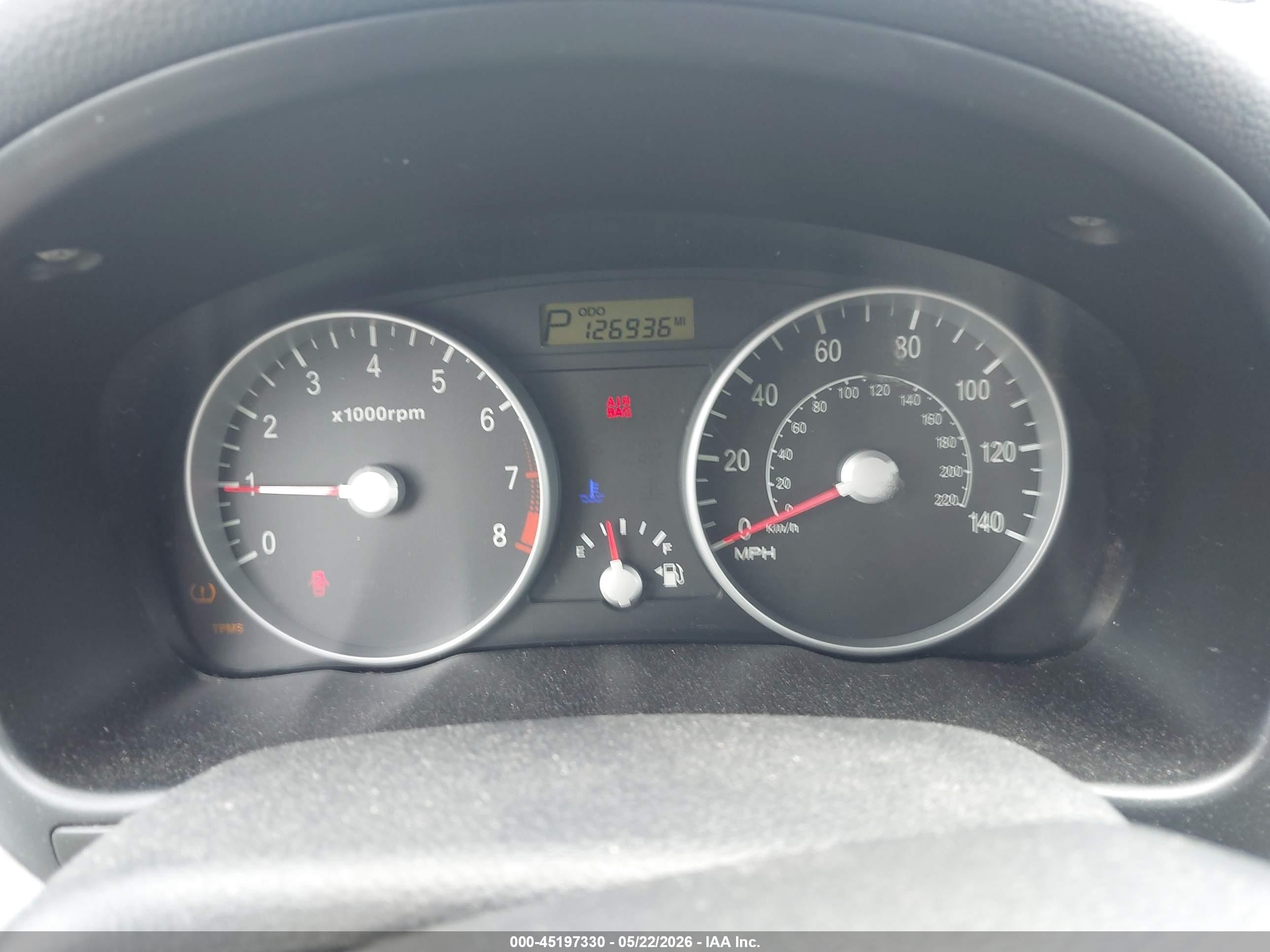 2008 Hyundai Accent Gs Blue vin: KMHCM36CX8U057343