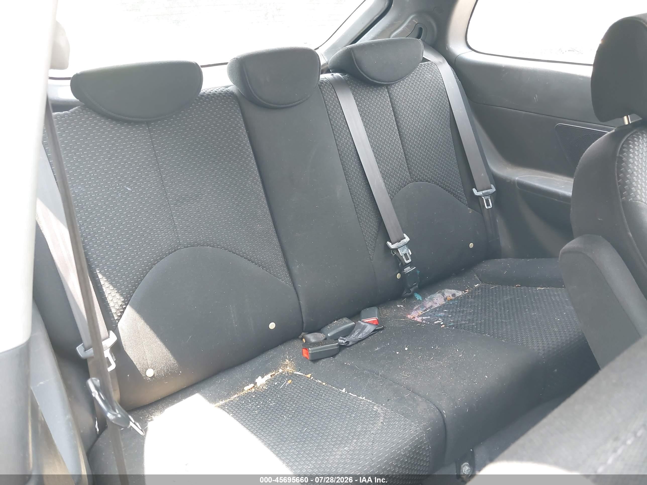 2008 Hyundai Accent Gs Blue vin: KMHCM36CX8U082890