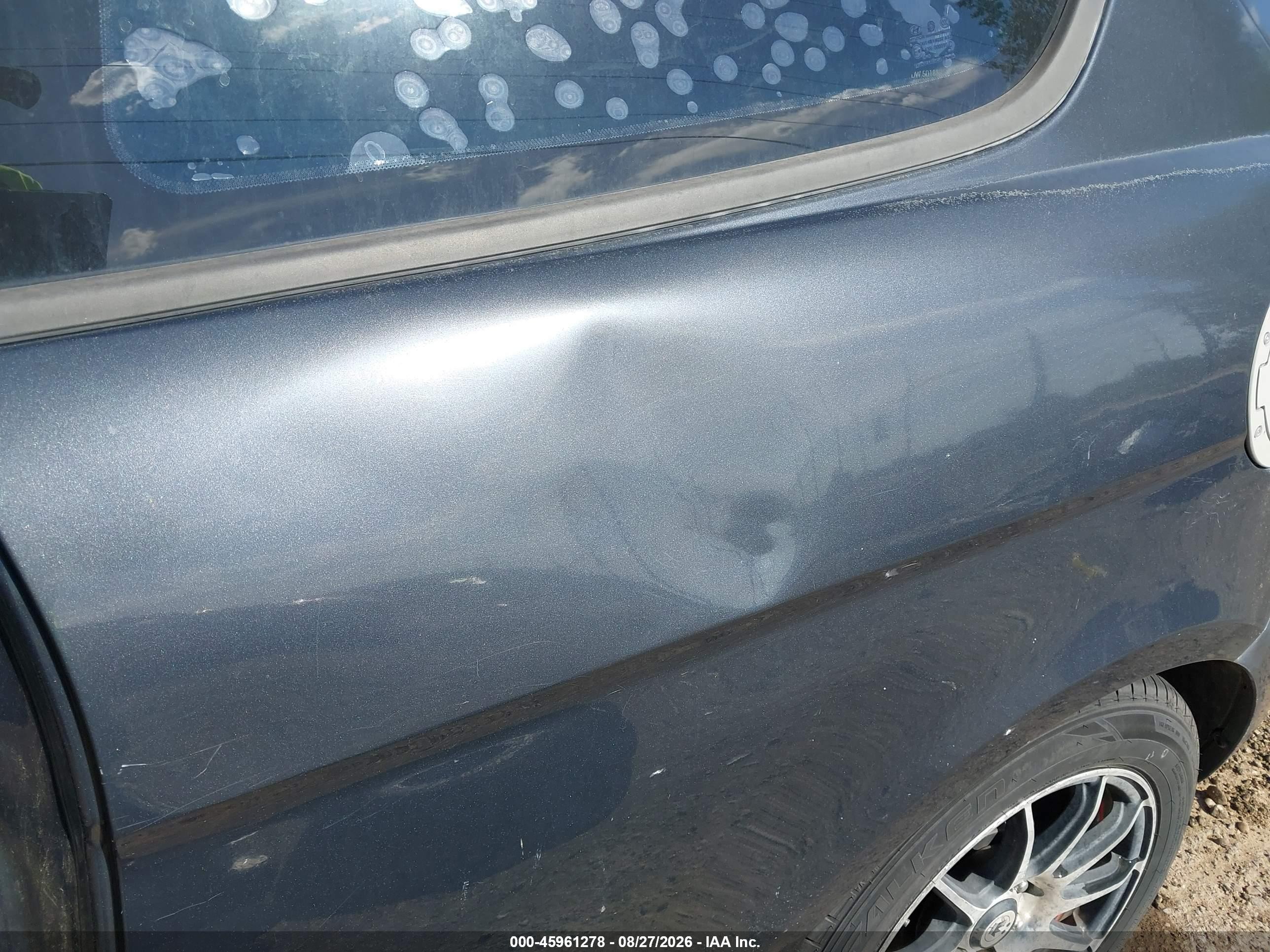 2009 Hyundai Accent Gs Gray vin: KMHCM36CX9U122550