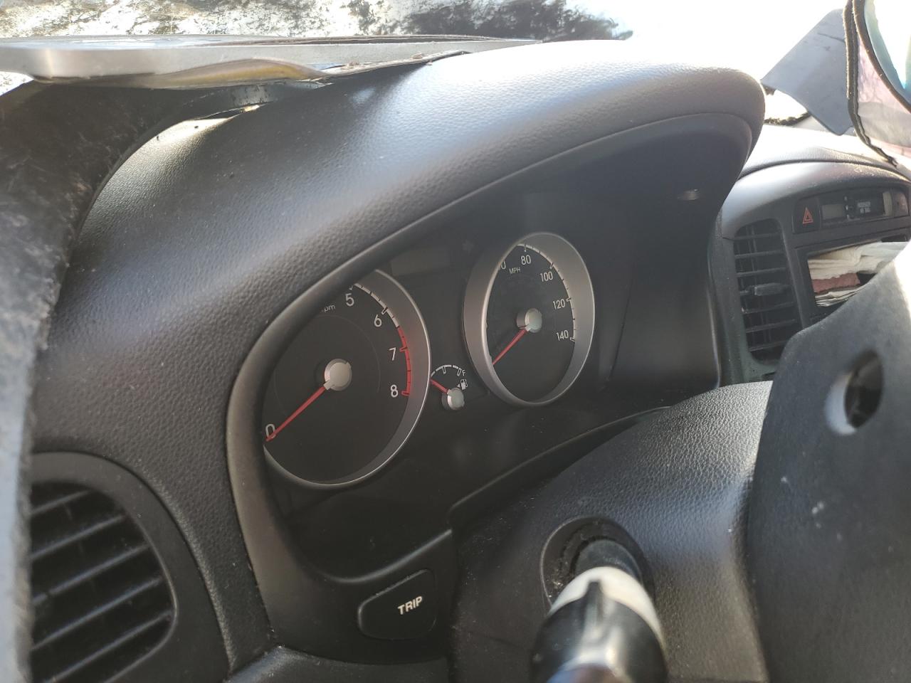 2010 Hyundai Accent Blue Black vin: KMHCM3AC0AU158114