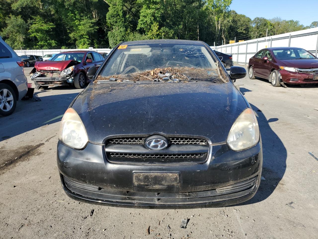 2010 Hyundai Accent Blue Black vin: KMHCM3AC0AU158114