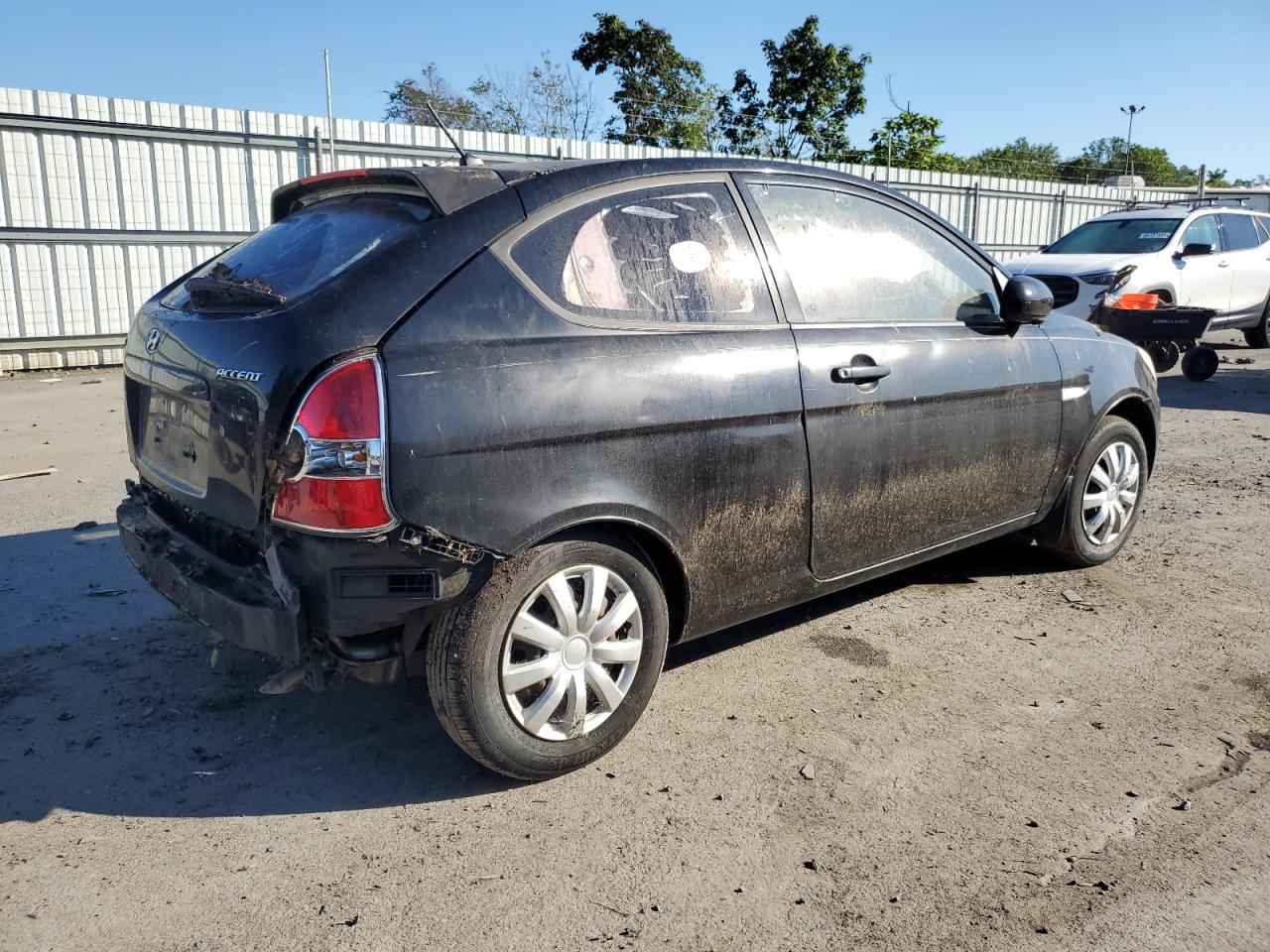 2010 Hyundai Accent Blue Black vin: KMHCM3AC0AU158114