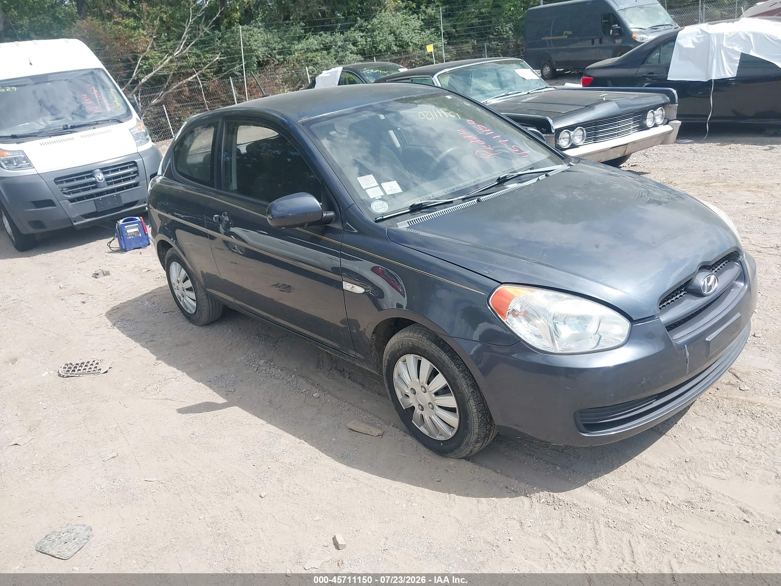 2010 Hyundai Accent Gs Синий vin: KMHCM3AC0AU166956