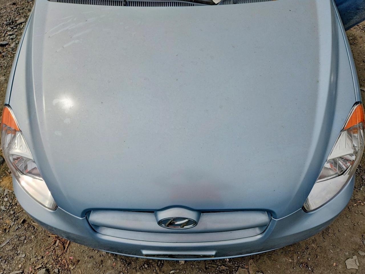 2010 Hyundai Accent Gs Blue vin: KMHCM3AC1AU155044