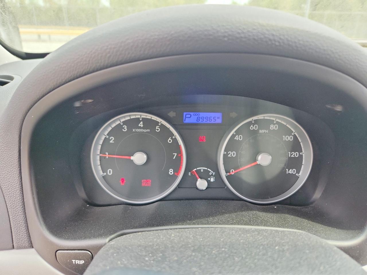 2010 Hyundai Accent Gs Blue vin: KMHCM3AC1AU155044