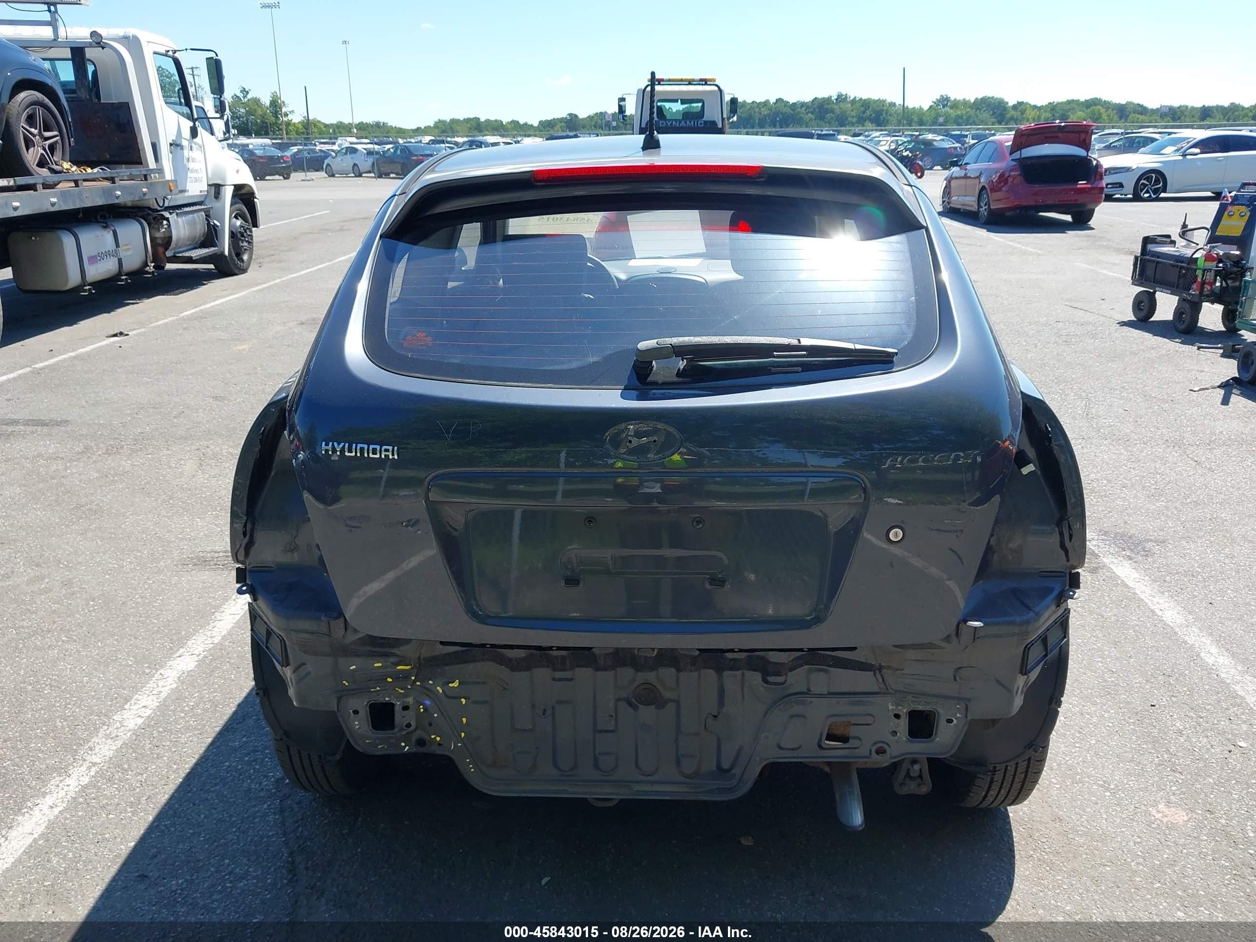 2010 Hyundai Accent Gs Gray vin: KMHCM3AC1AU168361