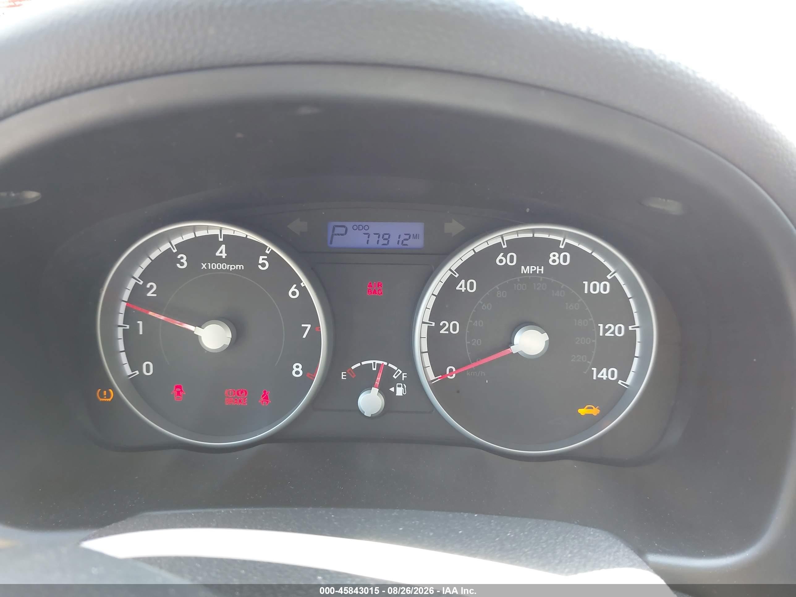2010 Hyundai Accent Gs Gray vin: KMHCM3AC1AU168361