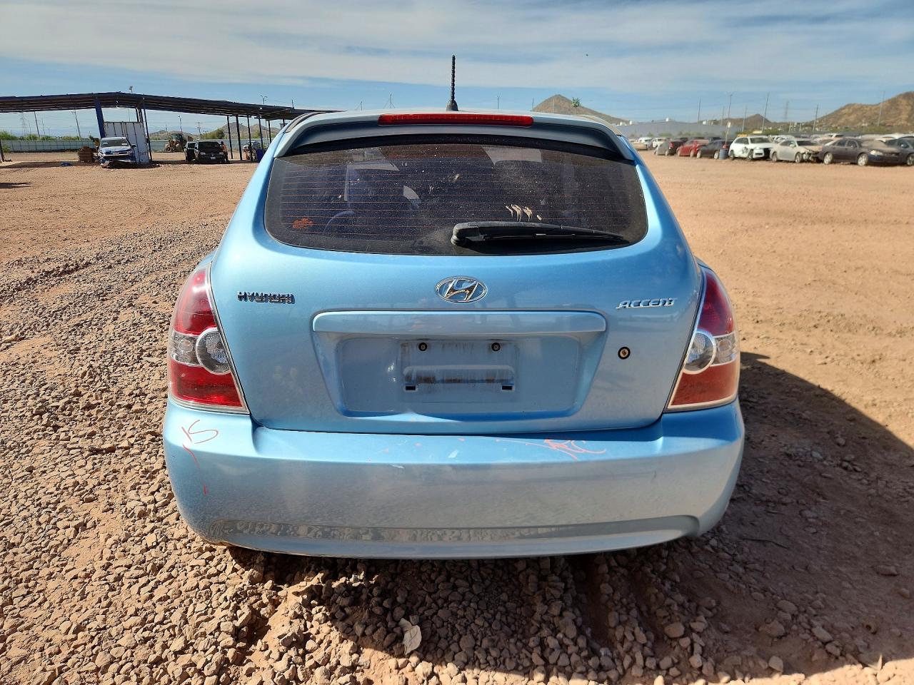 2010 Hyundai Accent Gs Синий vin: KMHCM3AC1AU180431
