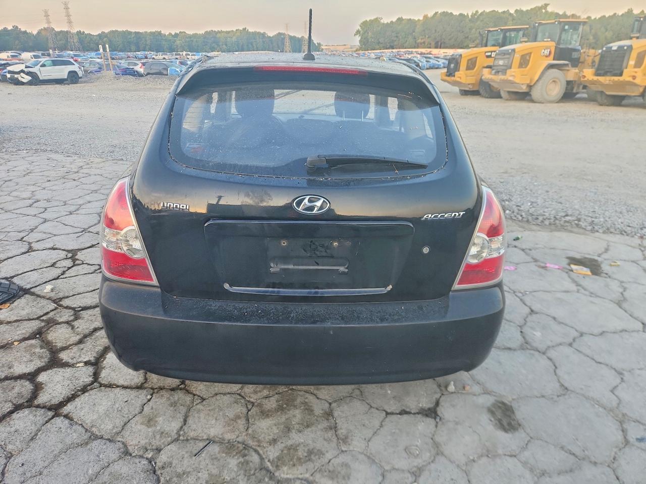 2011 Hyundai Accent Gs Black vin: KMHCM3AC1BU192497