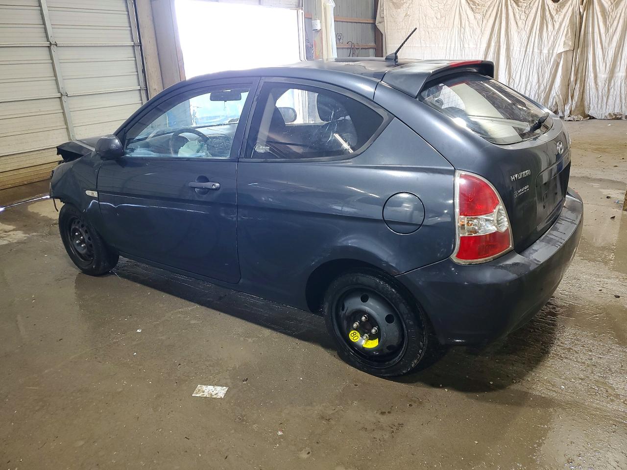 2010 Hyundai Accent Gs Blue vin: KMHCM3AC2AU181054
