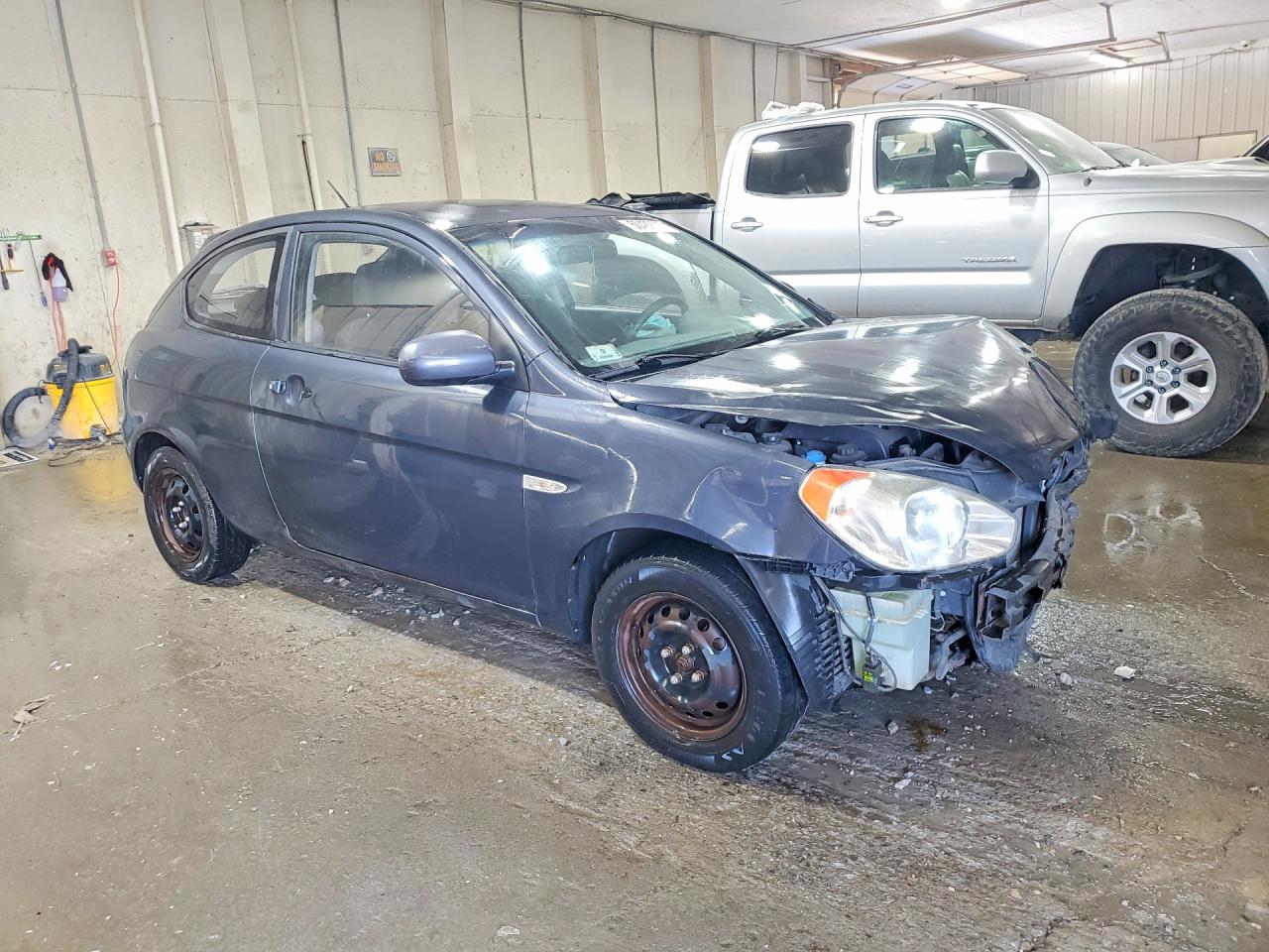 2010 Hyundai Accent Gs Blue vin: KMHCM3AC2AU181054