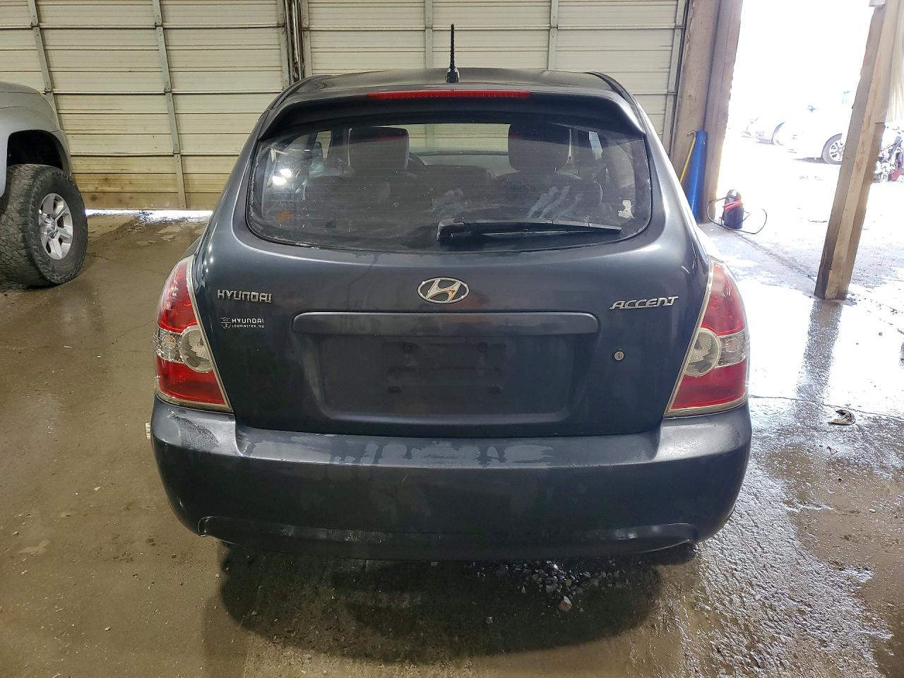 2010 Hyundai Accent Gs Blue vin: KMHCM3AC2AU181054