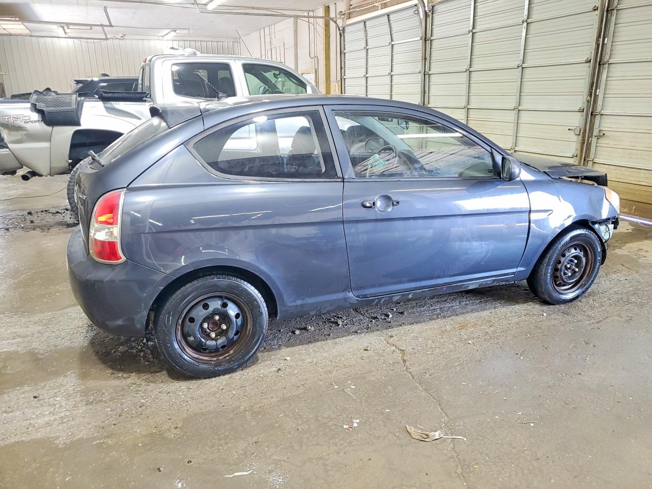 2010 Hyundai Accent Gs Blue vin: KMHCM3AC2AU181054