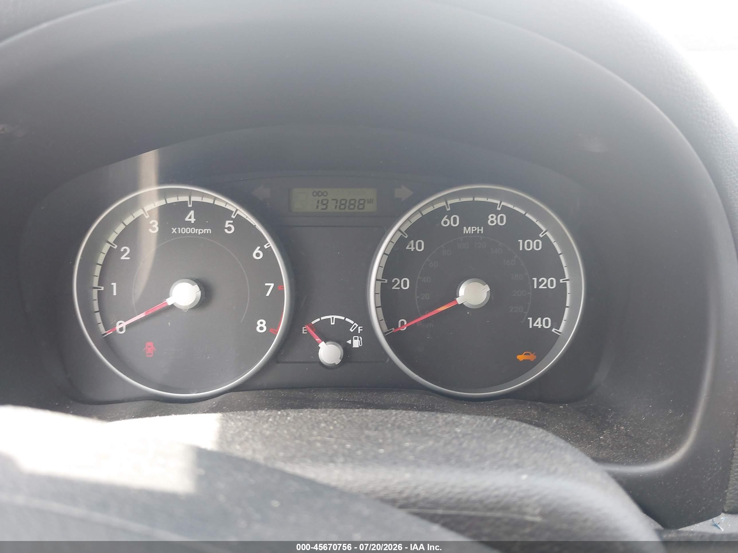 2010 Hyundai Accent Gs Gray vin: KMHCM3AC3AU168409