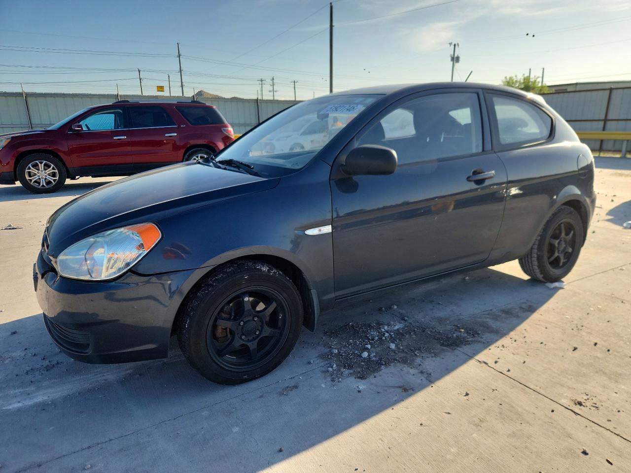 2010 Hyundai Accent Gs Charcoal vin: KMHCM3AC3AU168555