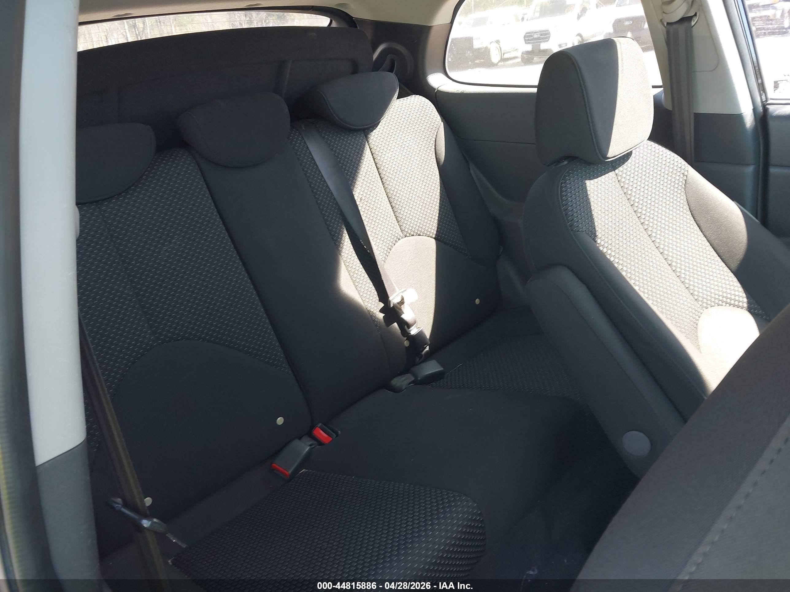 2010 Hyundai Accent Gs Black vin: KMHCM3AC3AU177028