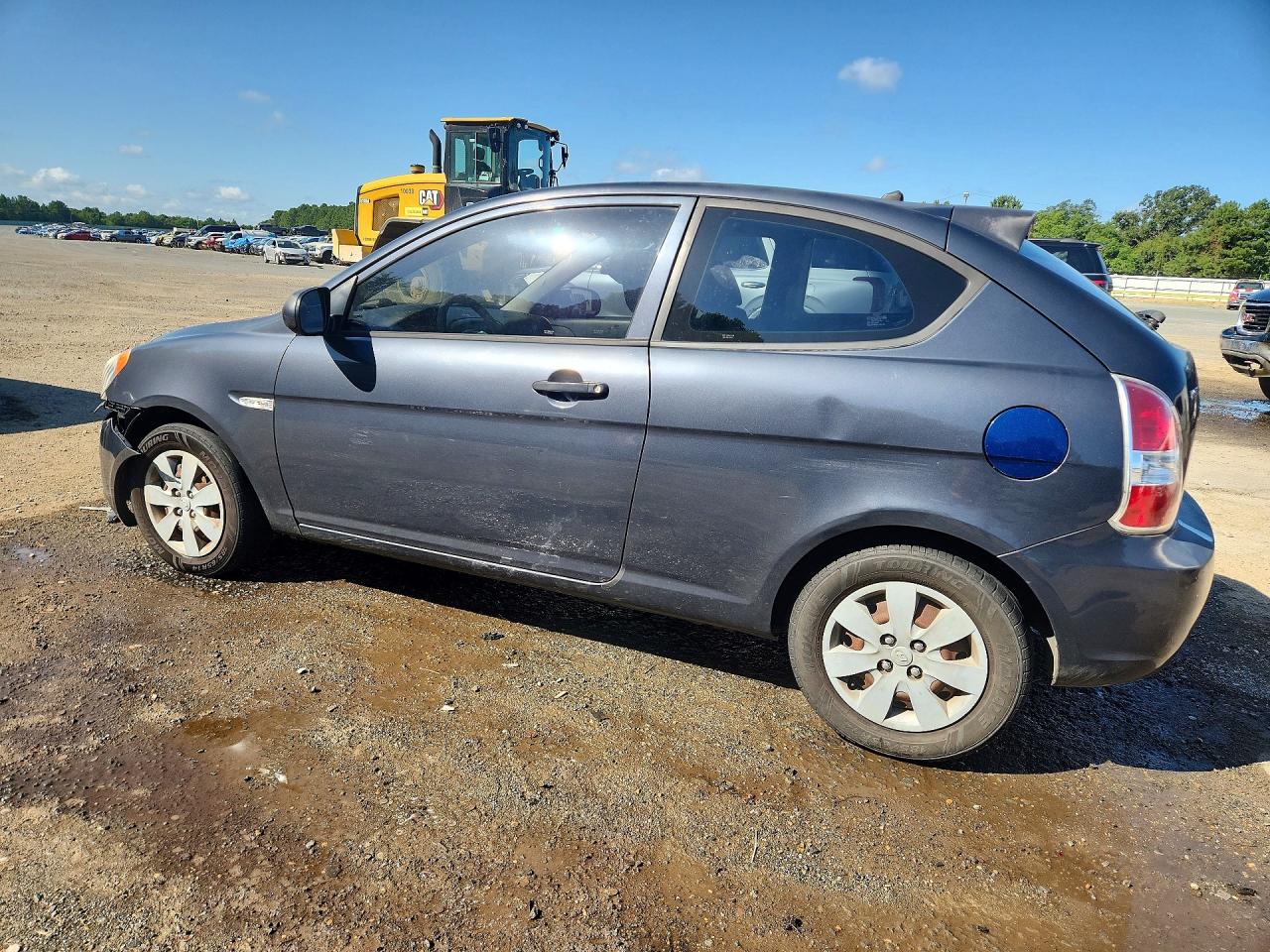 2010 Hyundai Accent Gs Blue vin: KMHCM3AC3AU186120