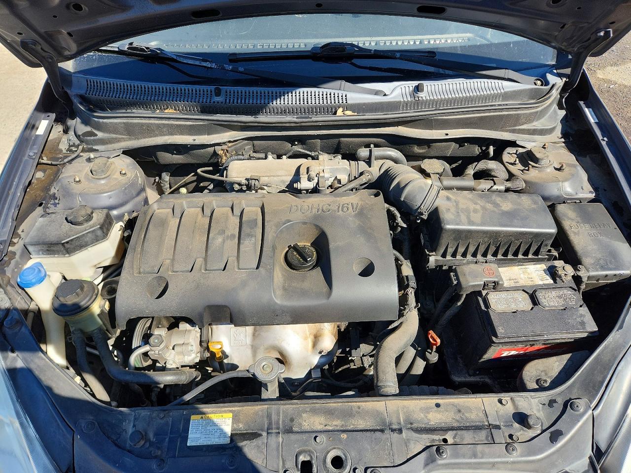 2010 Hyundai Accent Gs Blue vin: KMHCM3AC3AU186120