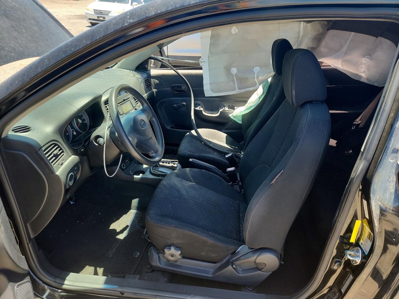 2011 Hyundai Accent Gl Black vin: KMHCM3AC3BU188953