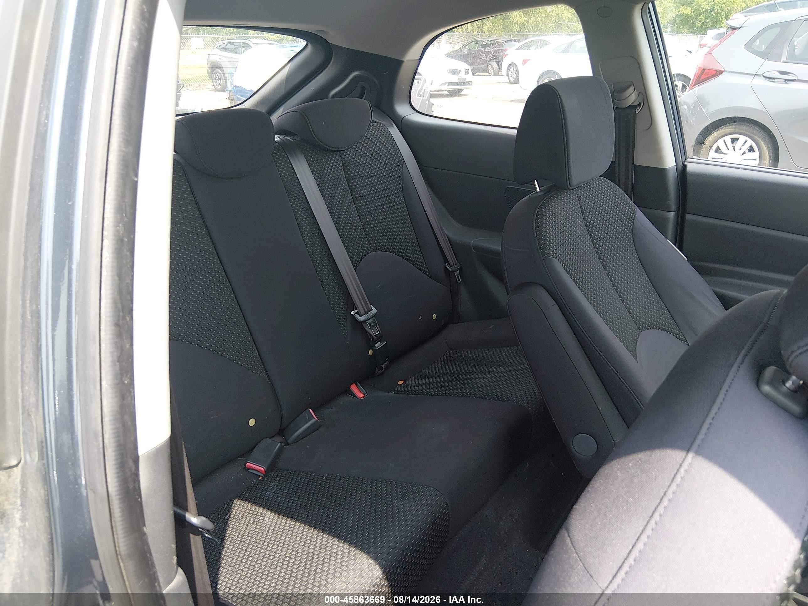 2010 Hyundai Accent Gs Gray vin: KMHCM3AC4AU158679