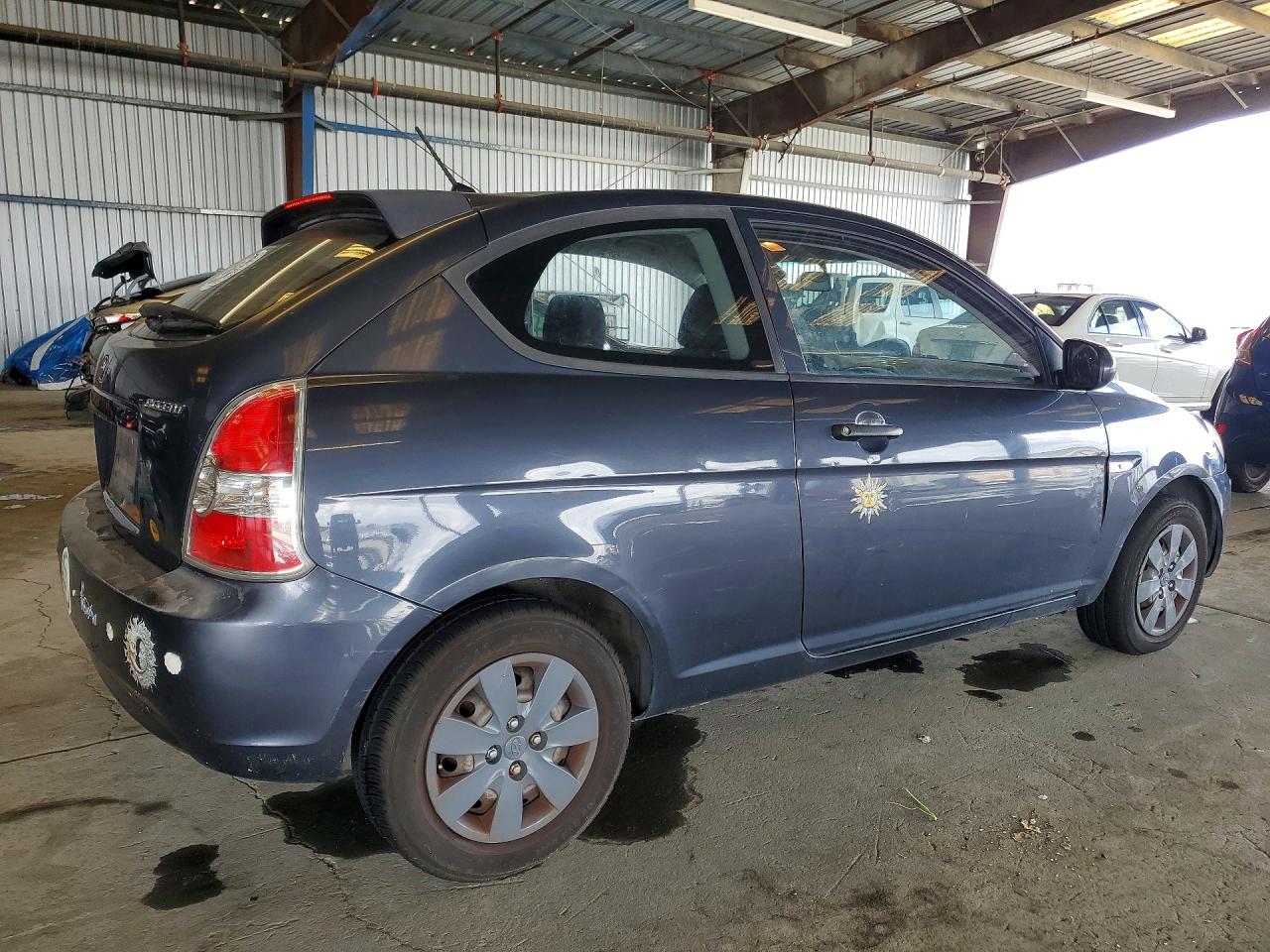2010 Hyundai Accent Gs Gray vin: KMHCM3AC4AU162232