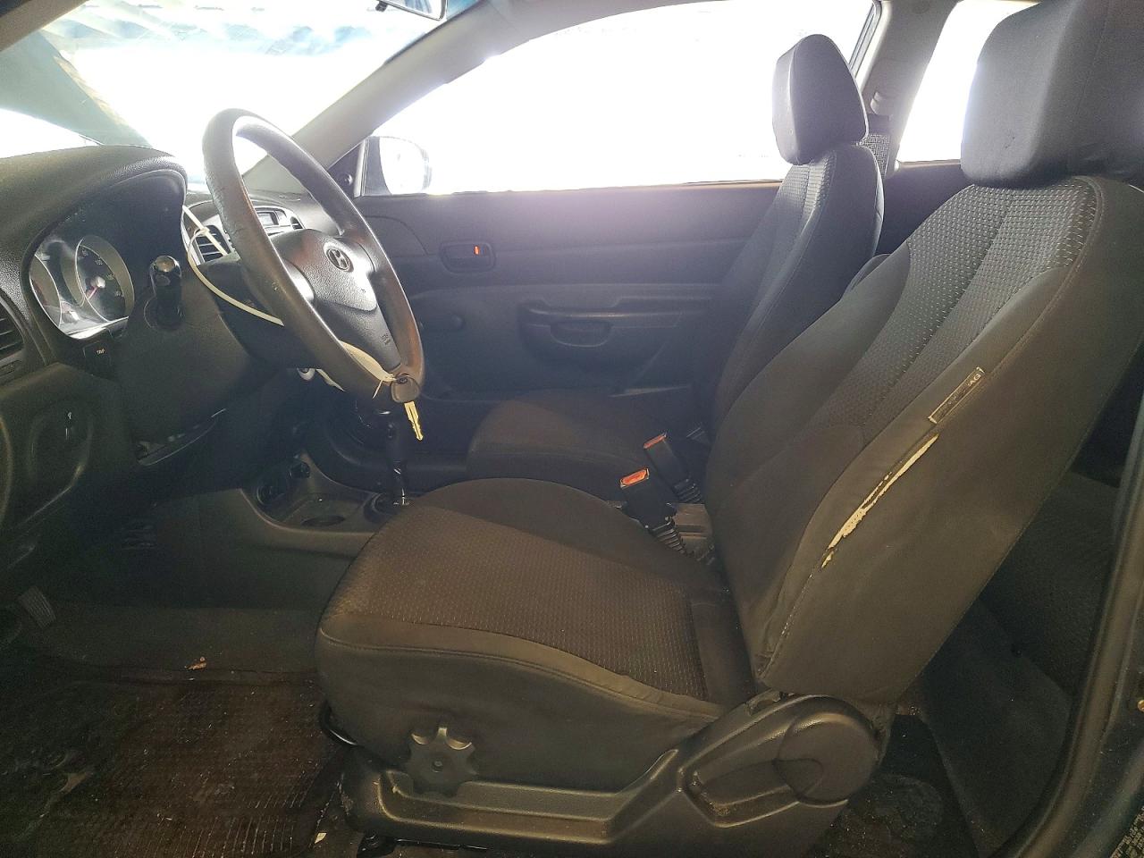 2010 Hyundai Accent Gs Gray vin: KMHCM3AC4AU162232