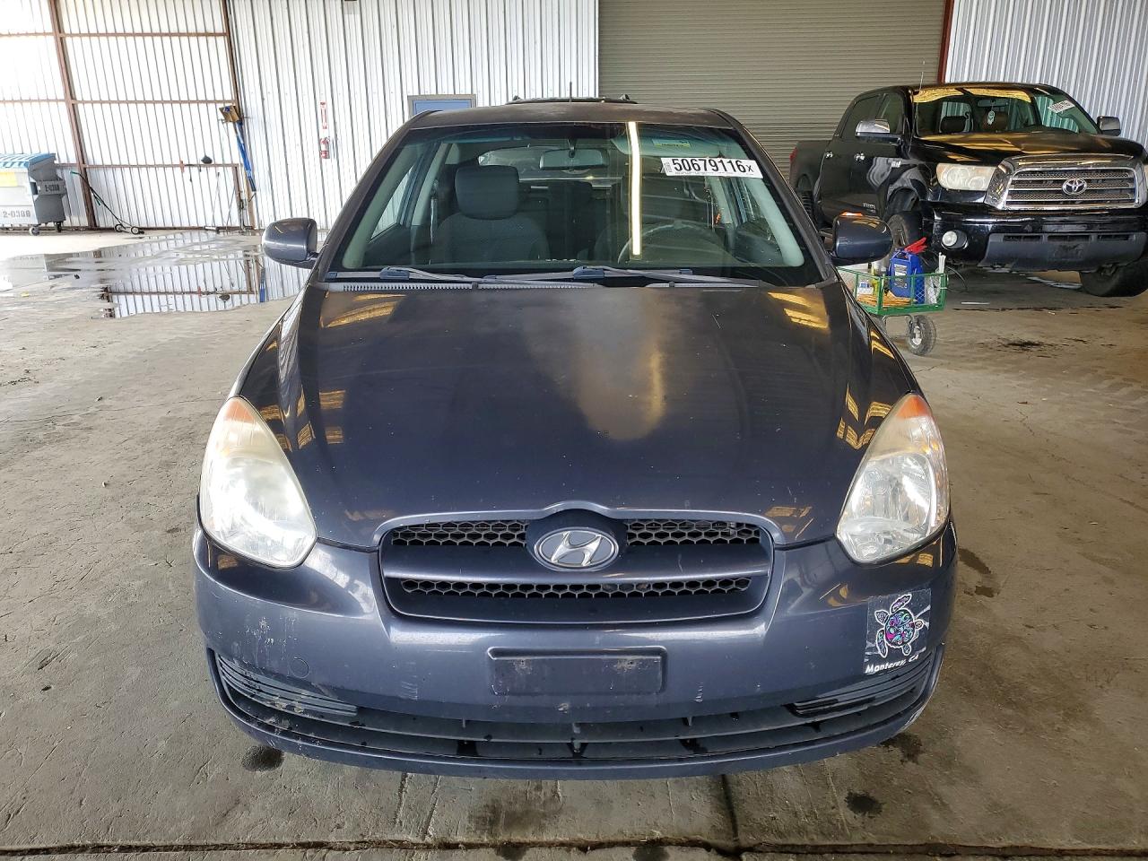2010 Hyundai Accent Gs Gray vin: KMHCM3AC4AU162232