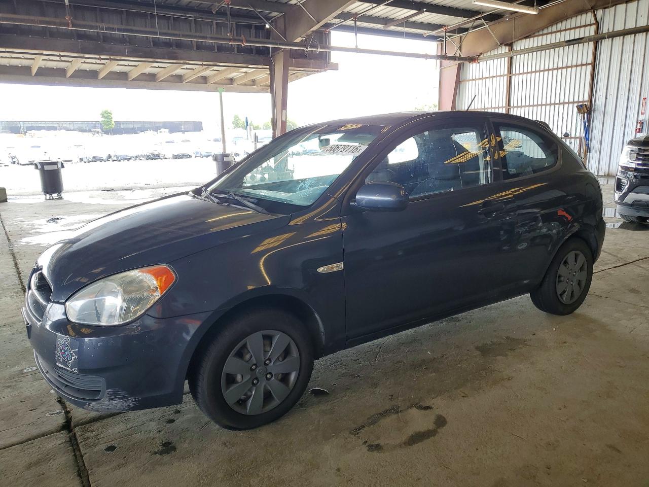 2010 Hyundai Accent Gs Gray vin: KMHCM3AC4AU162232