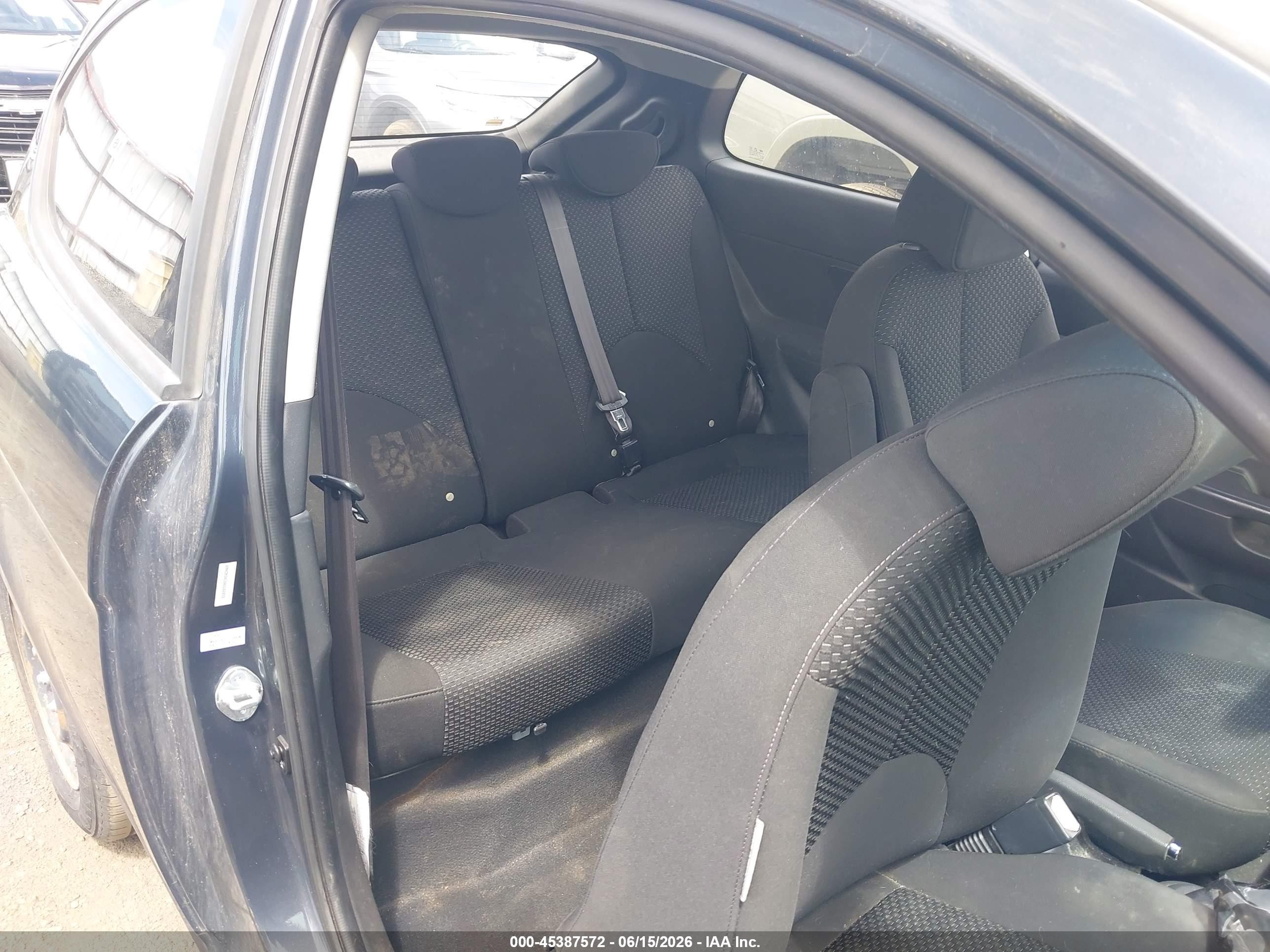 2010 Hyundai Accent Blue Blue vin: KMHCM3AC5AU166970