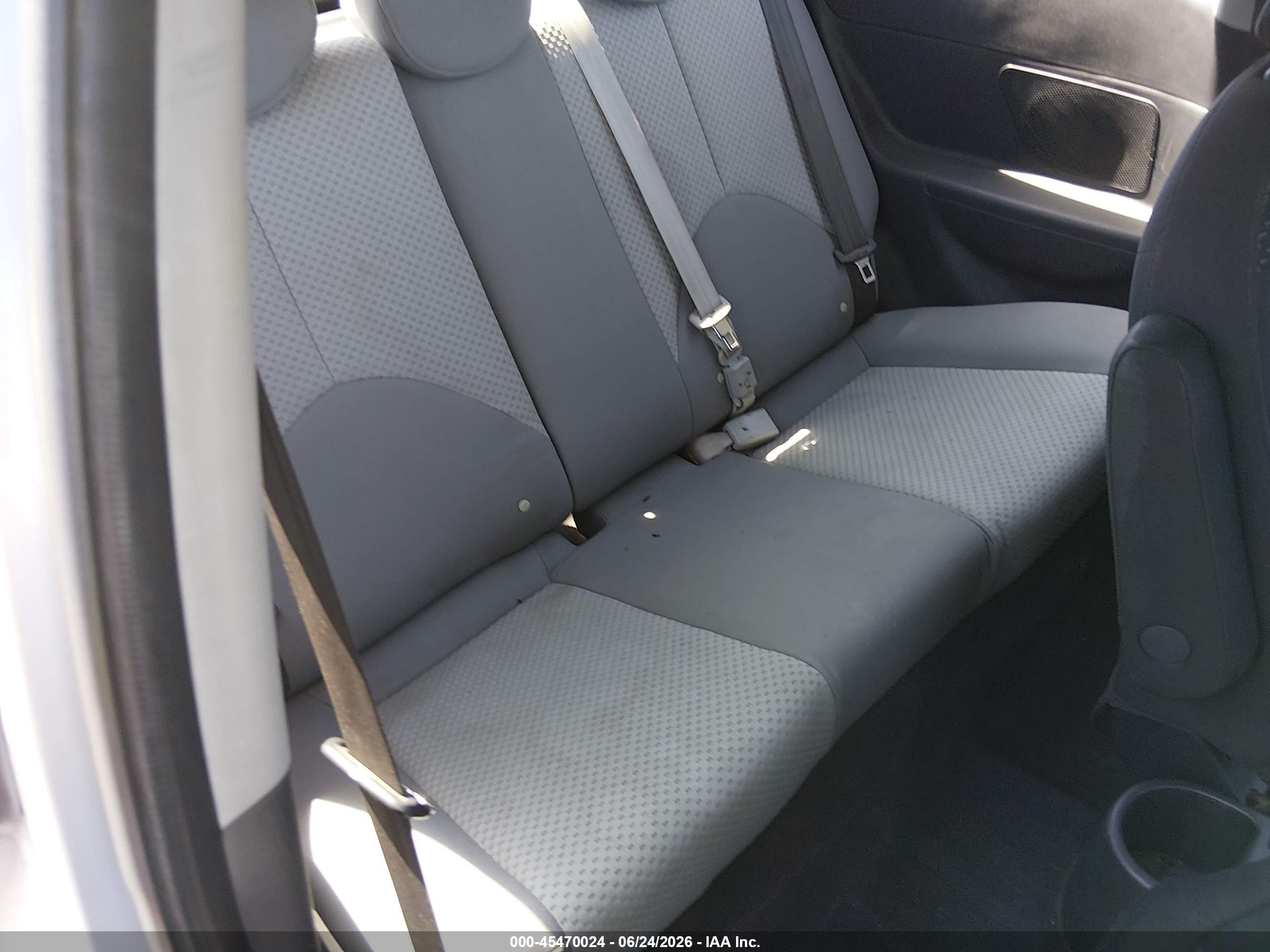 2010 Hyundai Accent Blue Серый vin: KMHCM3AC5AU171098