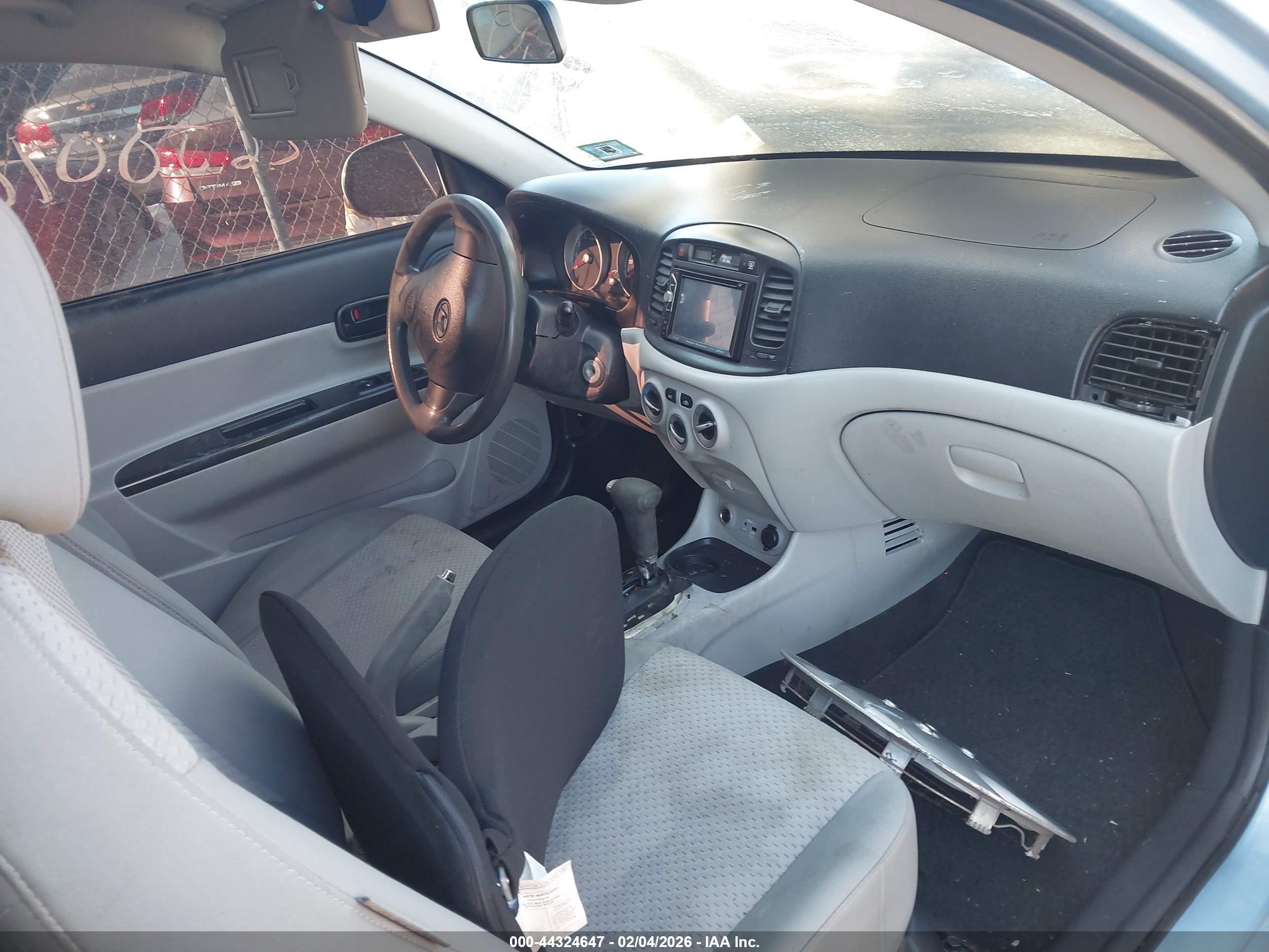 2011 Hyundai Accent Gs Синий vin: KMHCM3AC5BU200519